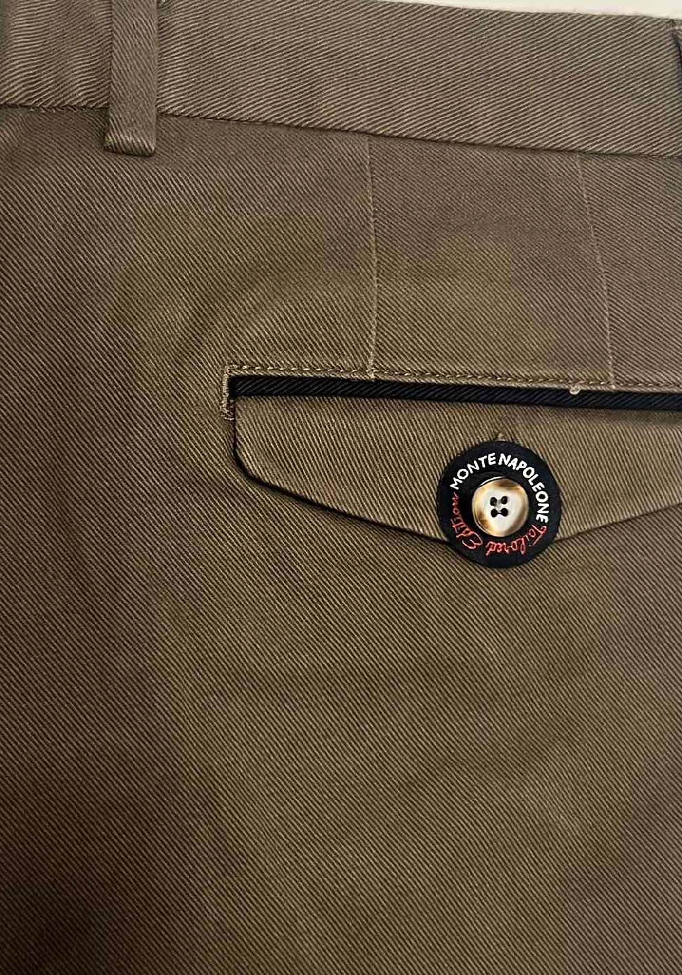 Monte Napoleone Παντελόνι της σειράς Chino - 252 61 3650 6228 4 Light Brown