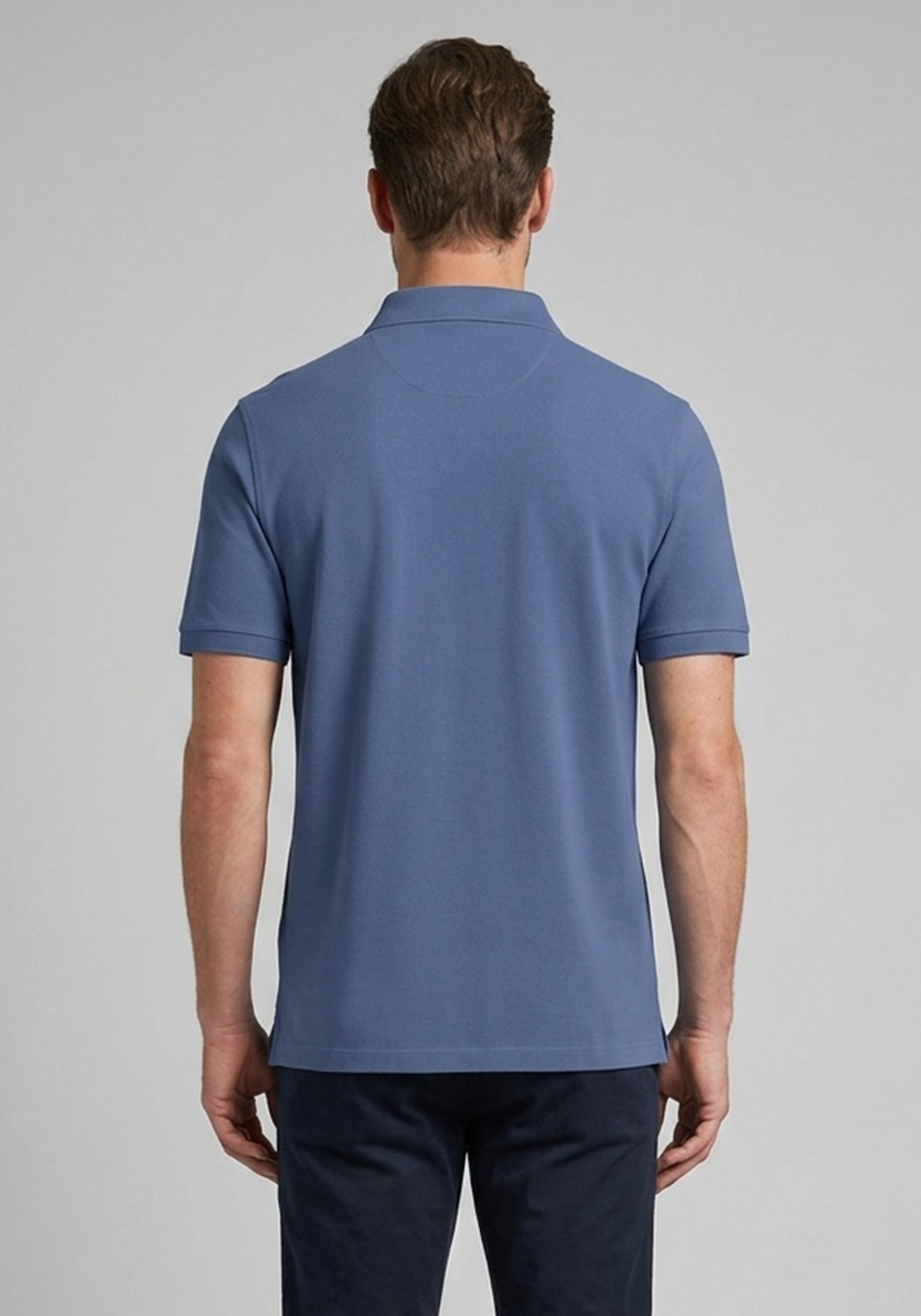 Men's Polo Shirts Fynch Hatton Blue