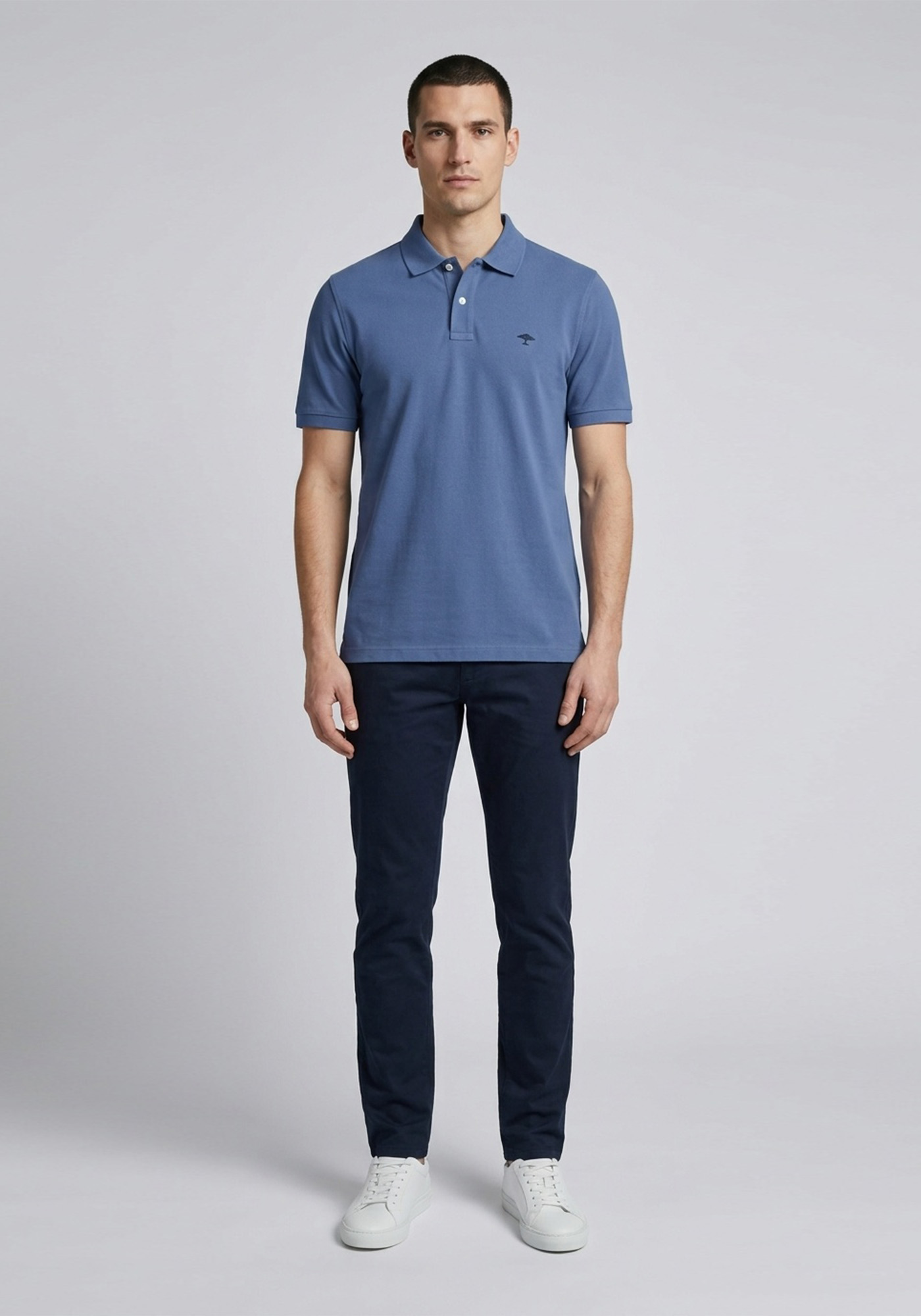 Men's Polo Shirts Fynch Hatton Blue