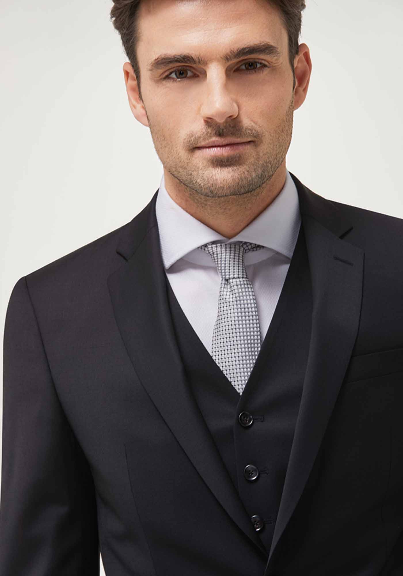 JOOP! Κοστούμι της σειράς 17 JB 02 Herby - 30003099 10001786 001 Black φωτογραφία