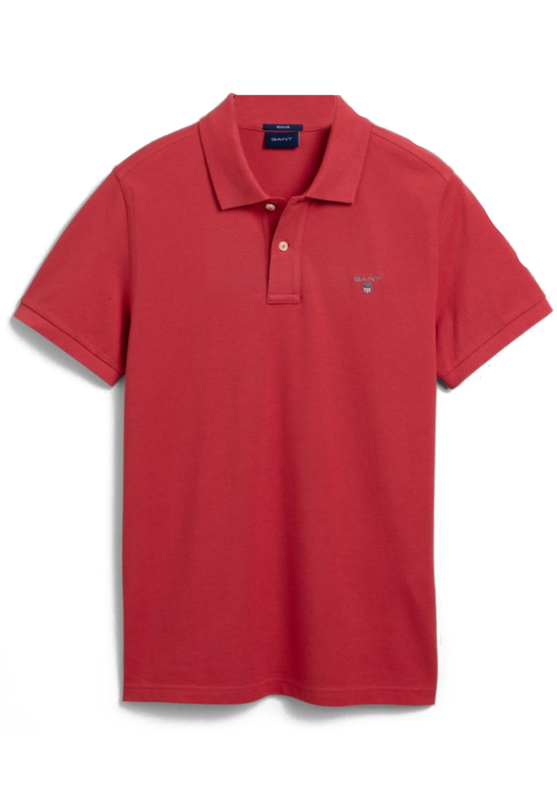 GANT Pique Polo Μπλούζα της σειράς Original - 2201 658 Cardinal Red