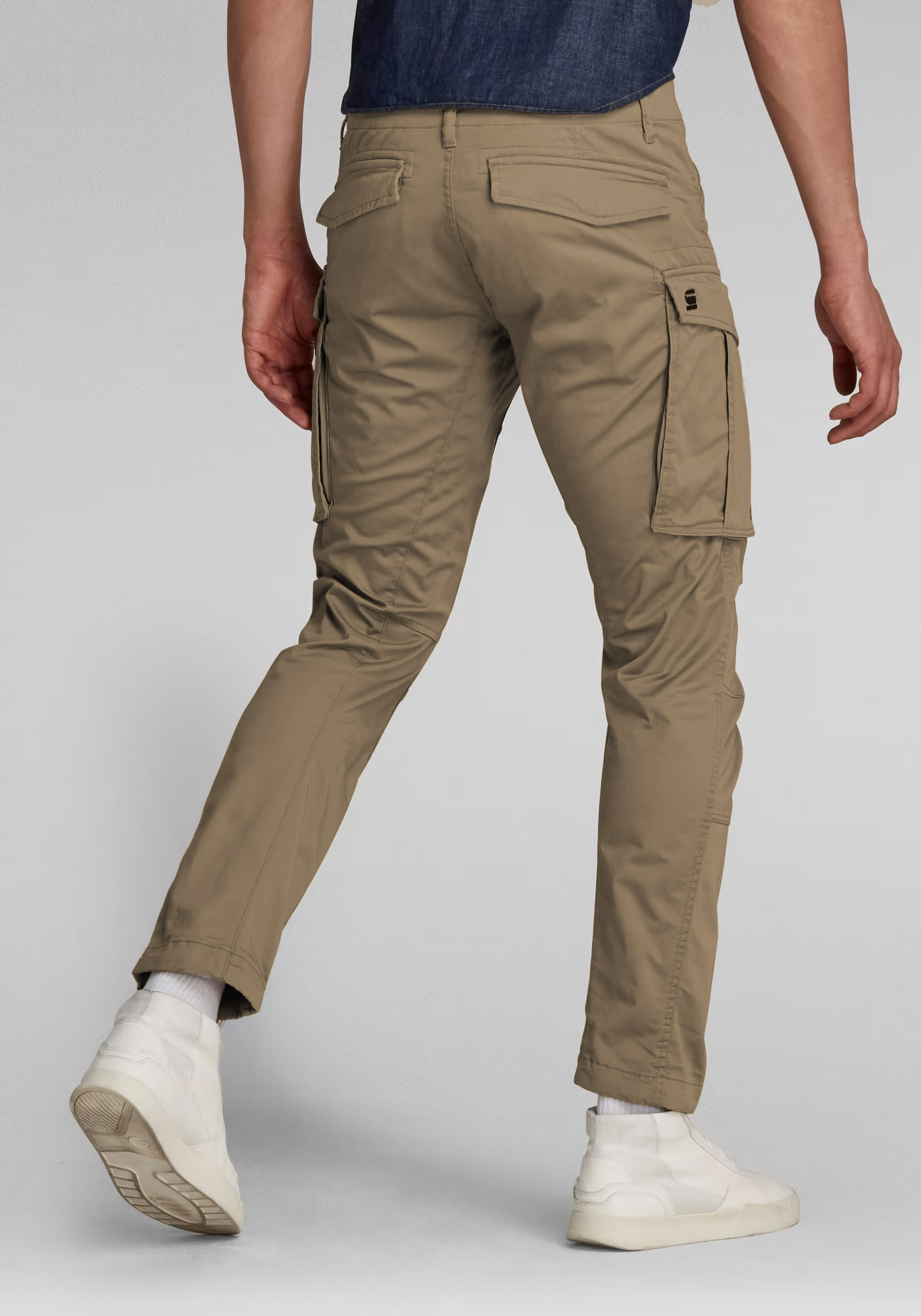 G Star Cargo Παντελόνι της σειράς Rovic Zip 3D Tapered - D02190 5126 239 Dune φωτογραφία