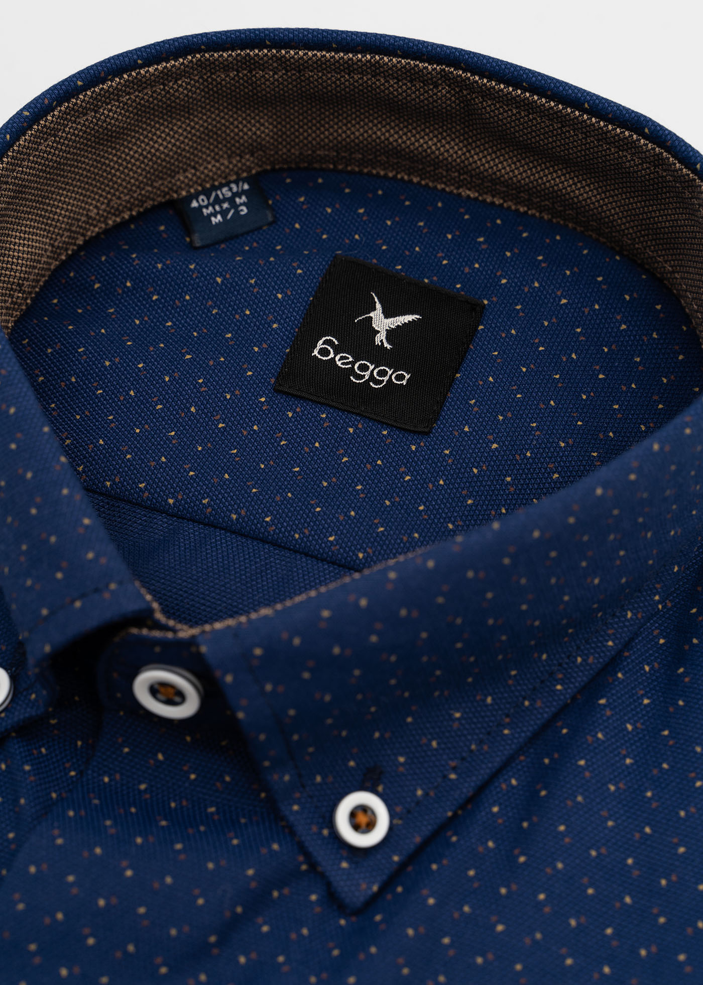 Begga Πουκάμισο της σειράς Benatae - 3V Benatae 445 Dark Blue φωτογραφία