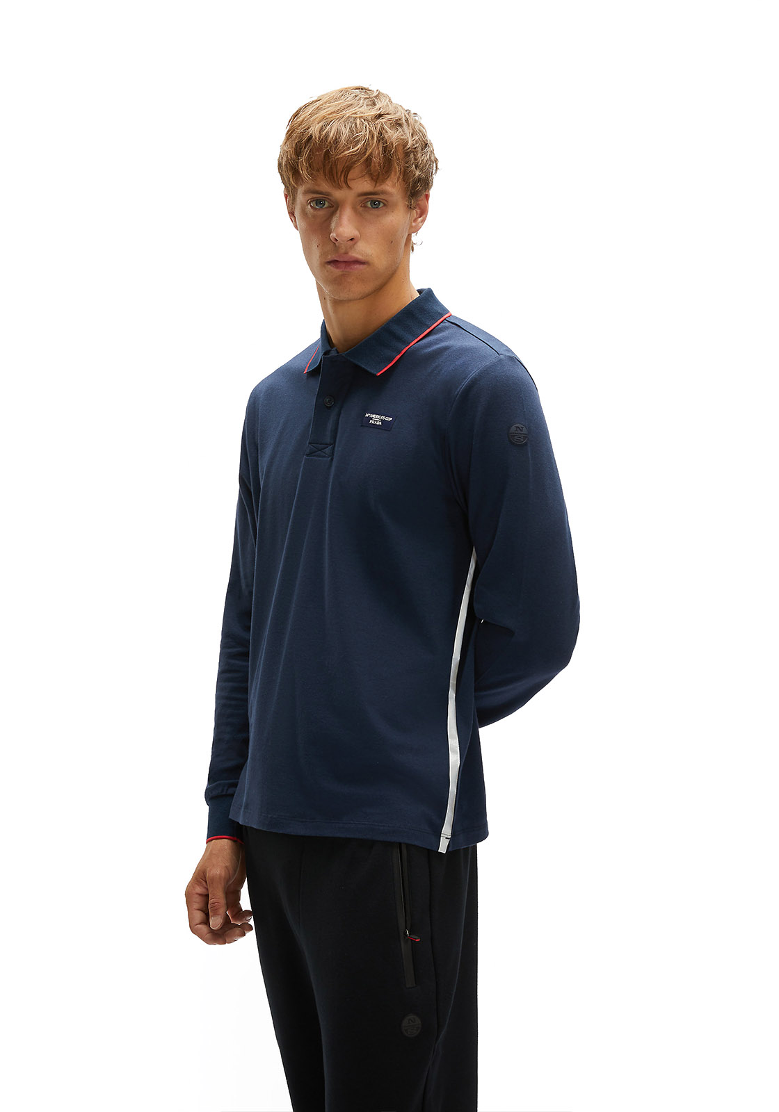 Ανδρική Picton Polo by Prada - 452011 /802 Blue φωτογραφία