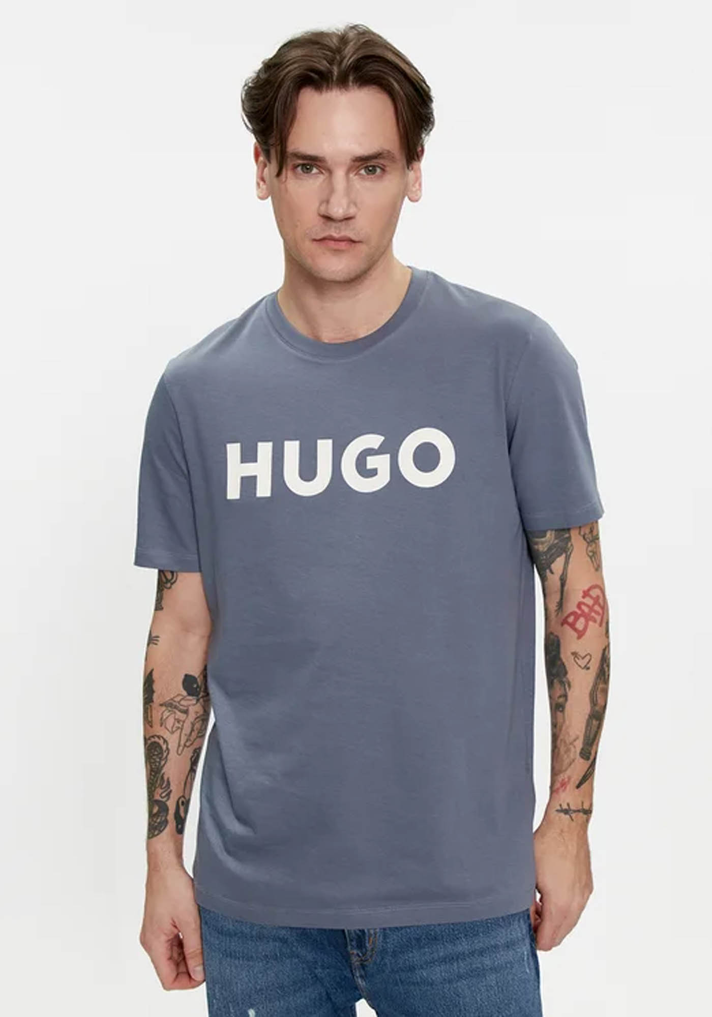 HUGO Κοντομάνικη T-shirt της σειράς Dulivio - 50467556 462 Open Blue