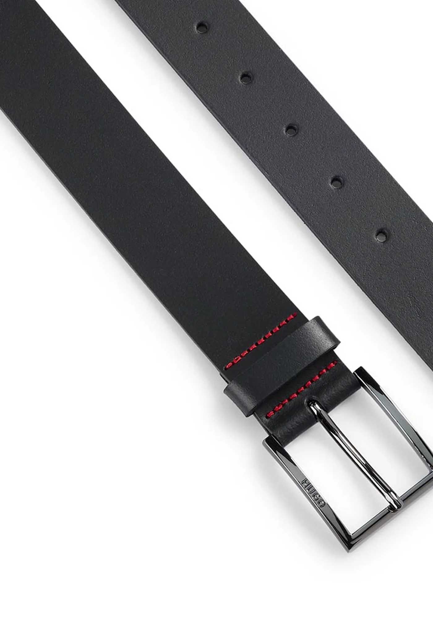 HUGO Ζώνη της σειράς Geek - 50496596 001 Black φωτογραφία