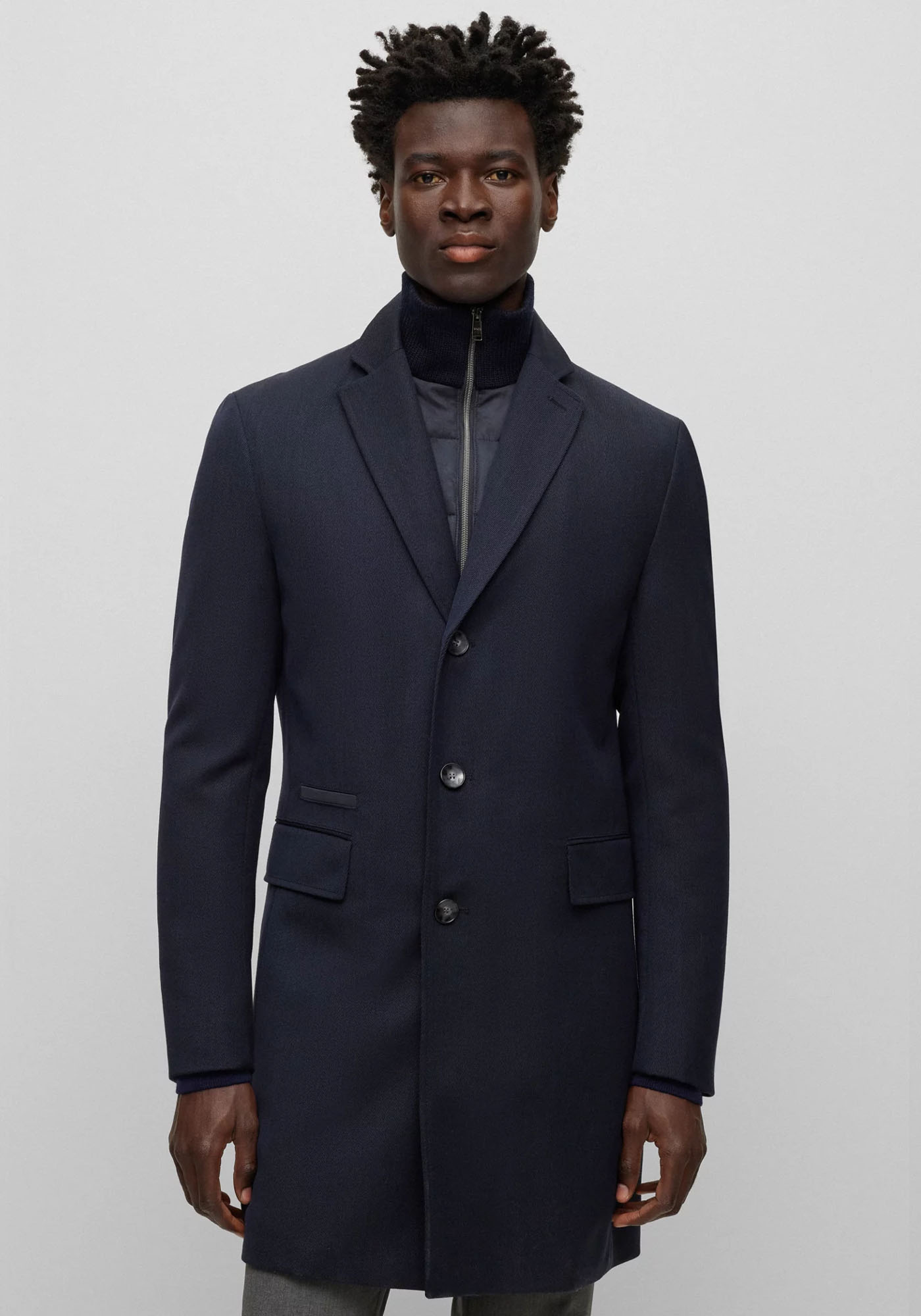 Boss BOSS Παλτό της σειράς H Hyde - 50502255 404 Dark Blue