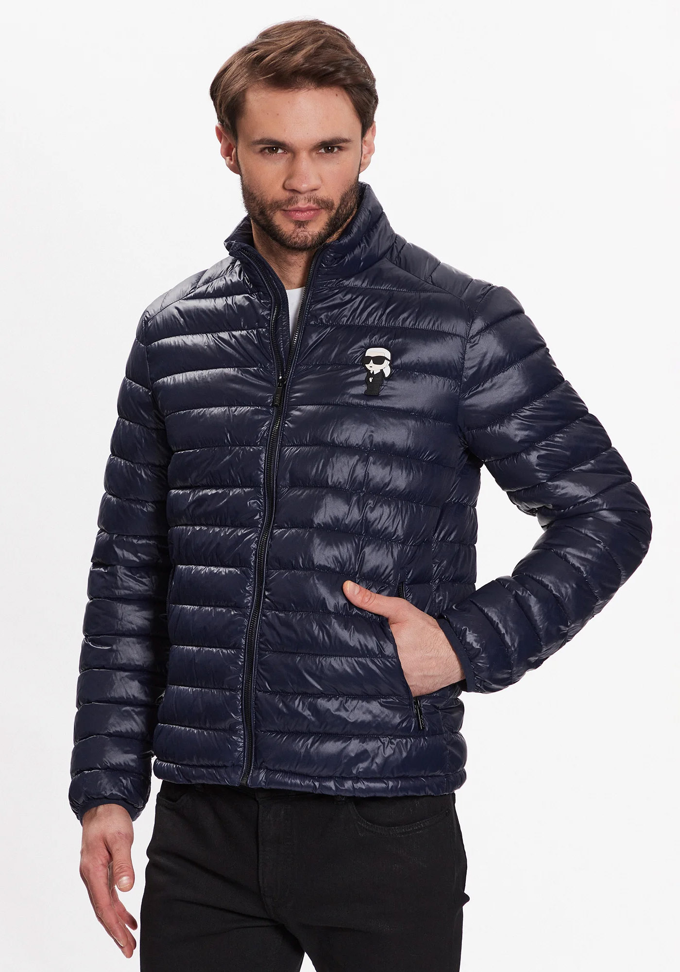 Karl Lagerfeld Karl Lagerfeld Μπουφάν της σειράς Blouson NOS - 505022 500590 690 Blue
