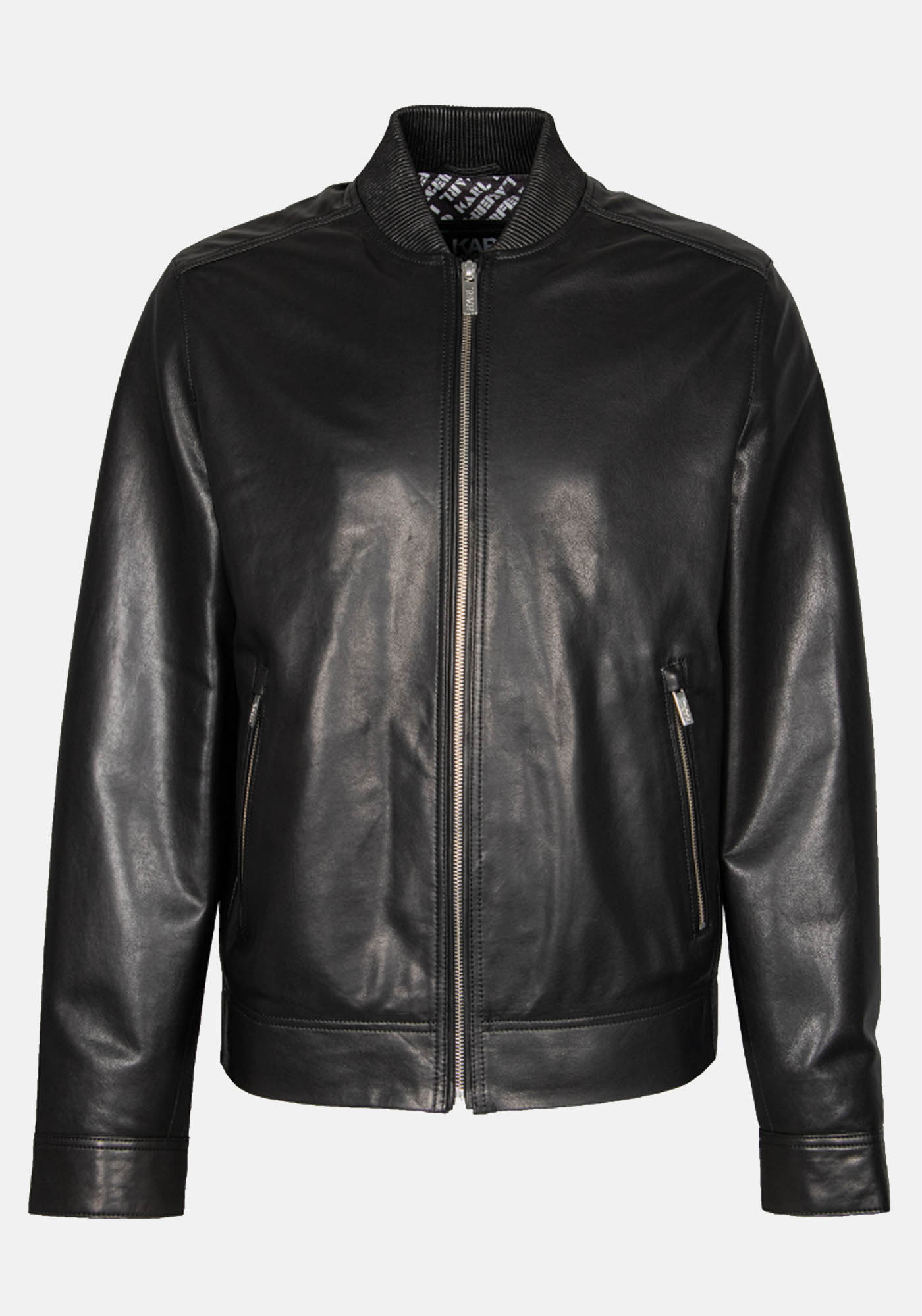 Karl Lagerfeld Karl Lagerfeld Δερμάτινο Jacket της σειράς Blouson - 555080 533400 990 Black