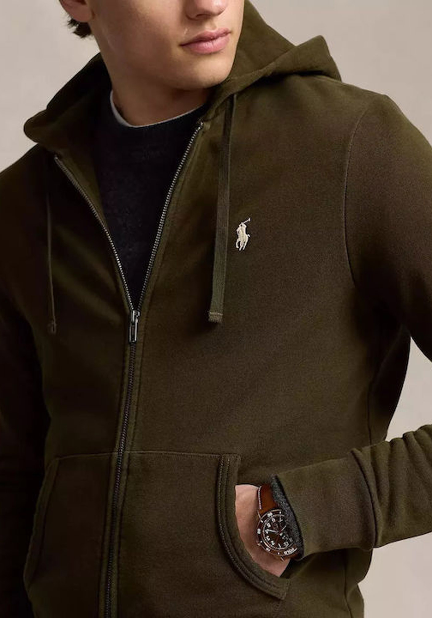 Polo Ralph Lauren Ζακέτα της σειράς Double-Knit - 710916692 015 Green φωτογραφία