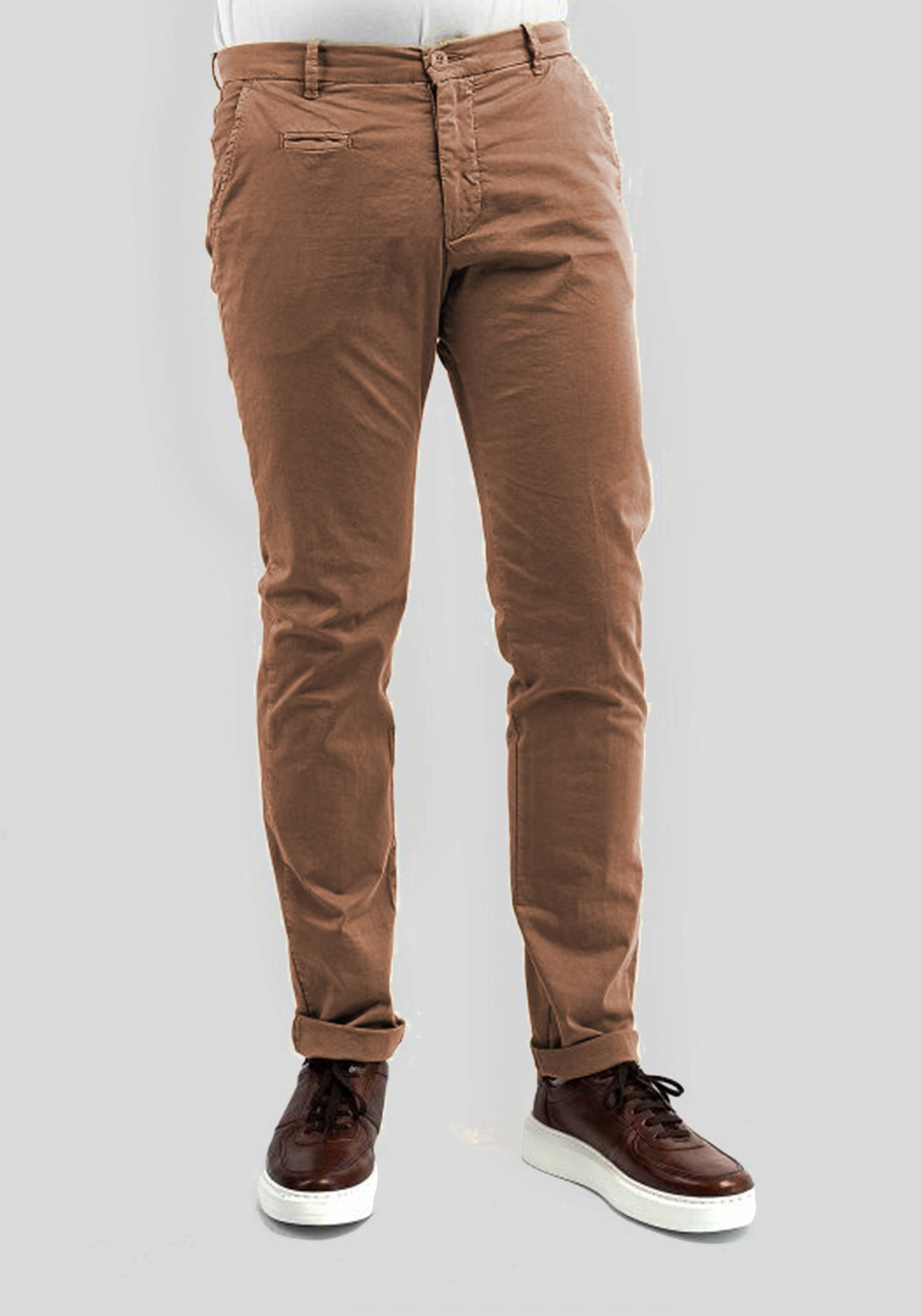 Uniform Uniform Παντελόνι της γραμμής Charlie - 7 UM0057 852 043 702 Beige Brown