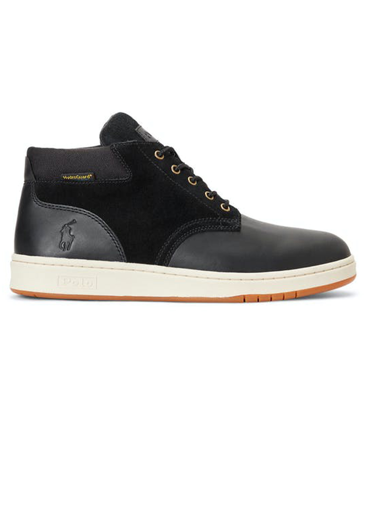 Polo Ralph Lauren Polo Ralph Lauren Δερμάτινα Low Boots της σειράς Sneaker Boot - 809855863 002 Black