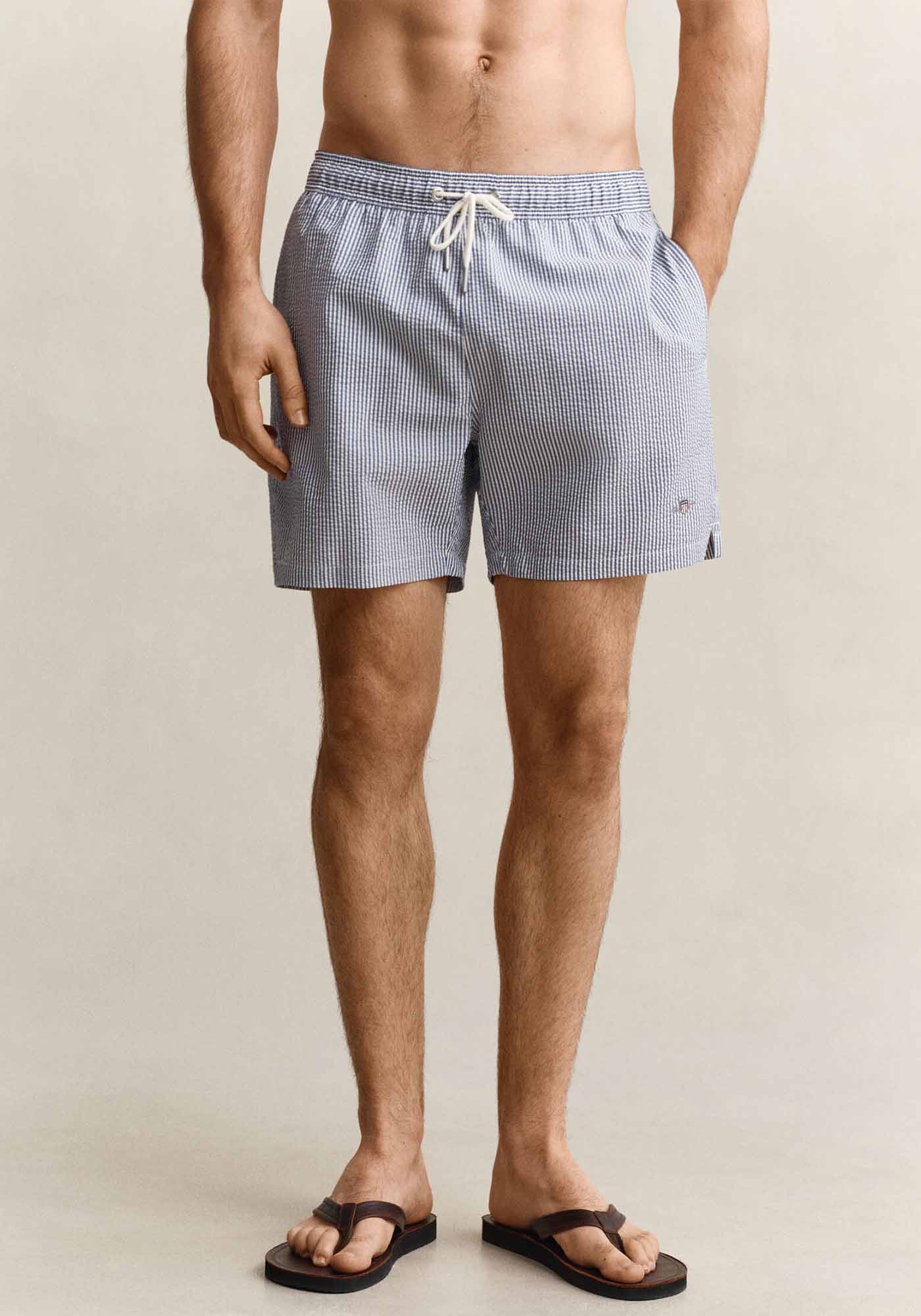 GANT Μαγιό Stripe - 922616001 442 Vintage blue