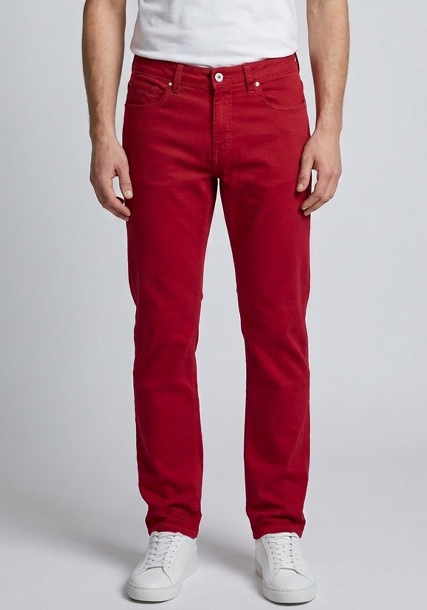 Men's Pants Alberto Red