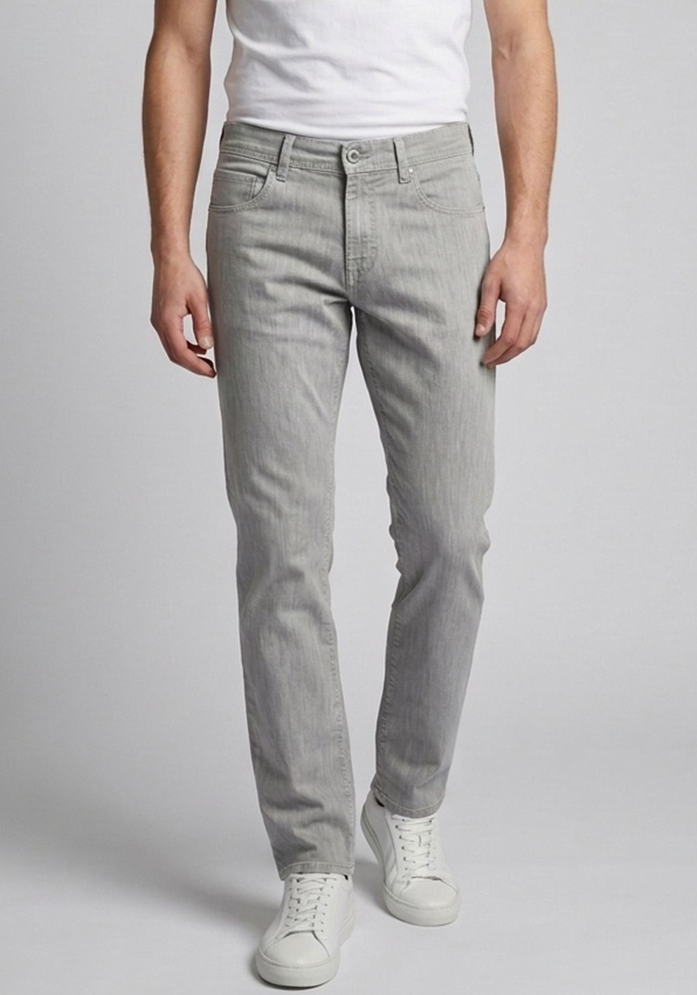 Alberto Υφασμάτινο Παντελόνι Stone