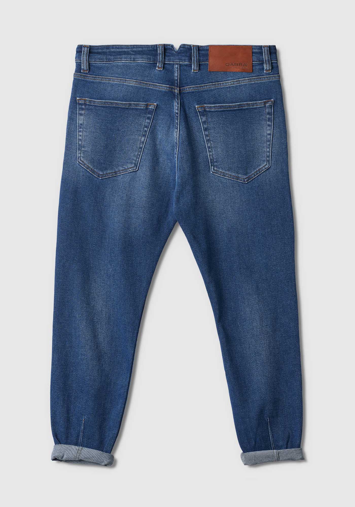 GABBA Jean Παντελόνι της σειράς Alex K4773 - 10671 5003 Dark Blue Denim