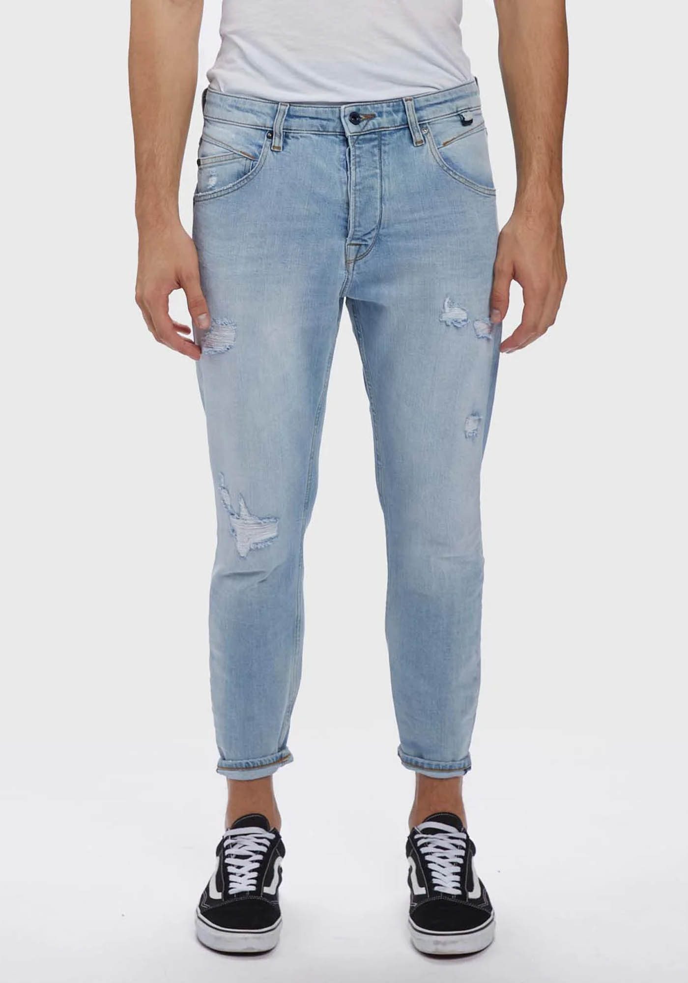 GABBA Jean Παντελόνι της σειράς Alex K4441 - 10423 Lt. Blue Denim