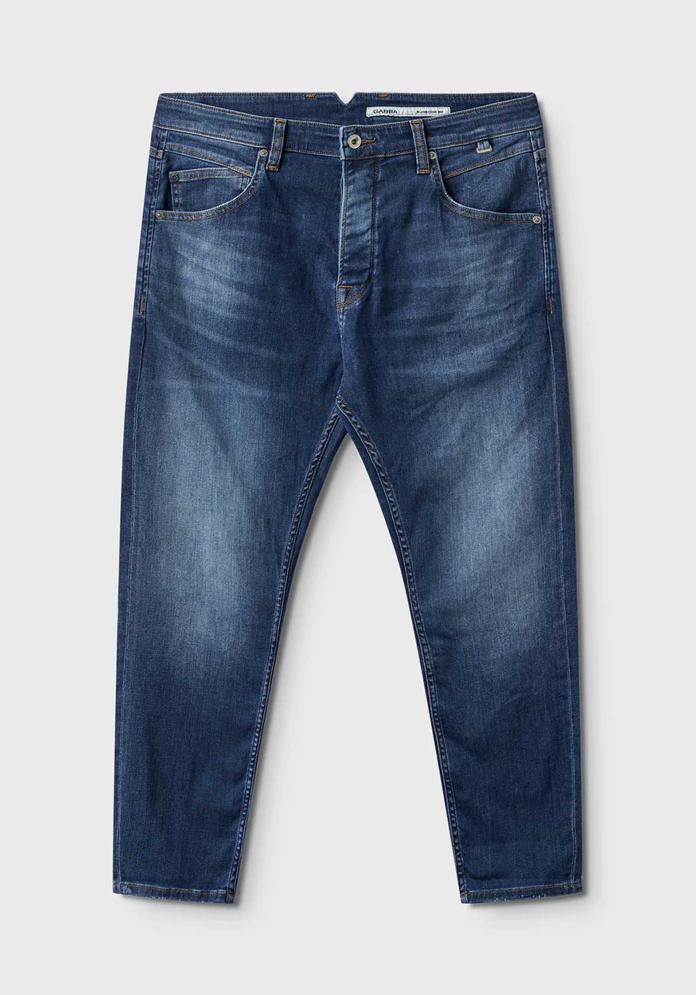 Gabba GABBA Jean Παντελόνι της σειράς Alex K4903 - 10848 5003 Dark Blue Denim