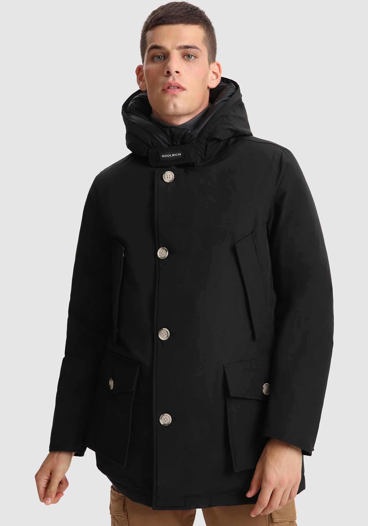 Woolrich Parka της σειράς Arctic - CFWOOU0483MRUT0001 BLK Black