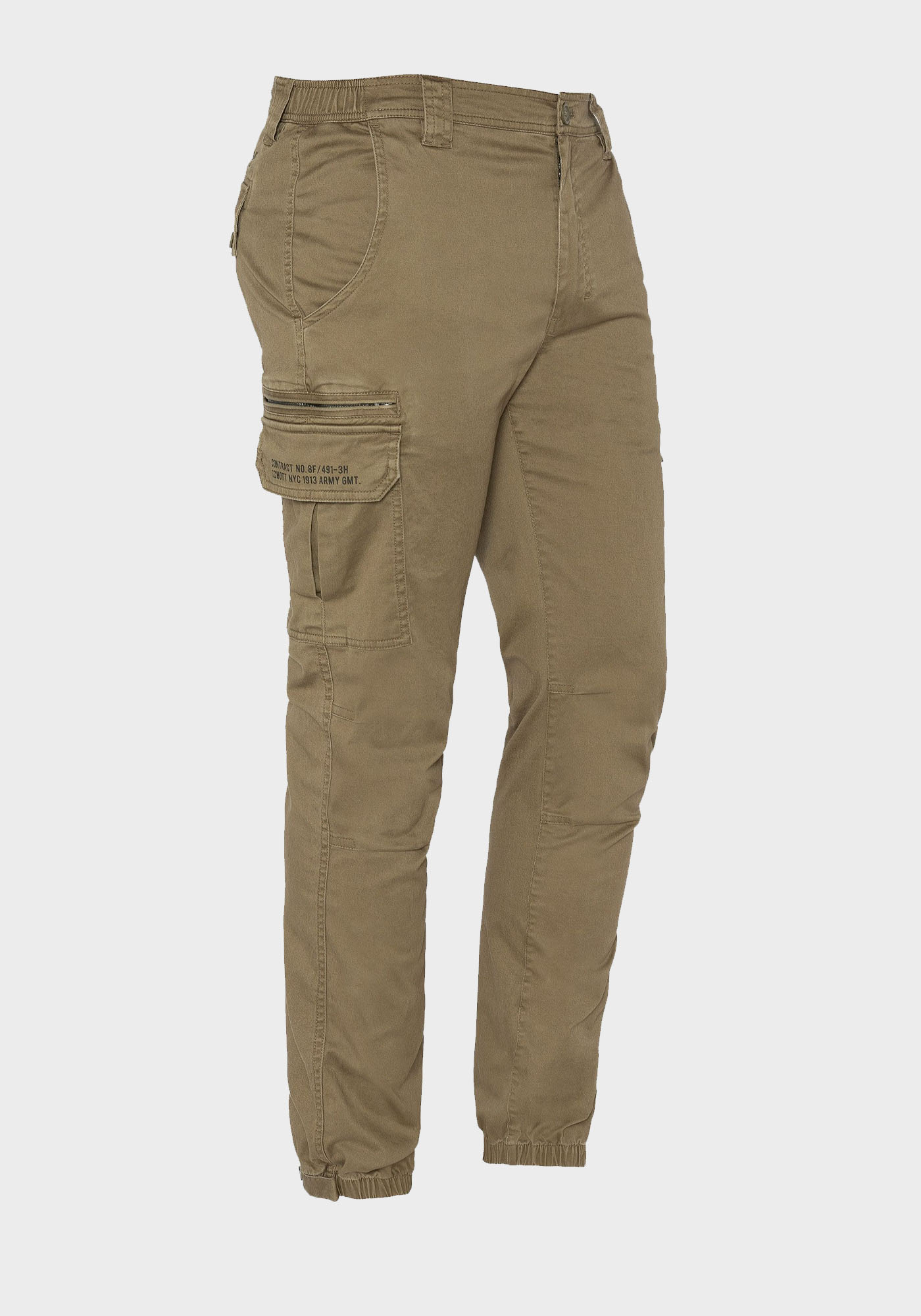 Schott N.Y.C. Cargo της σειράς Army - TRTECH270 Khaki φωτογραφία