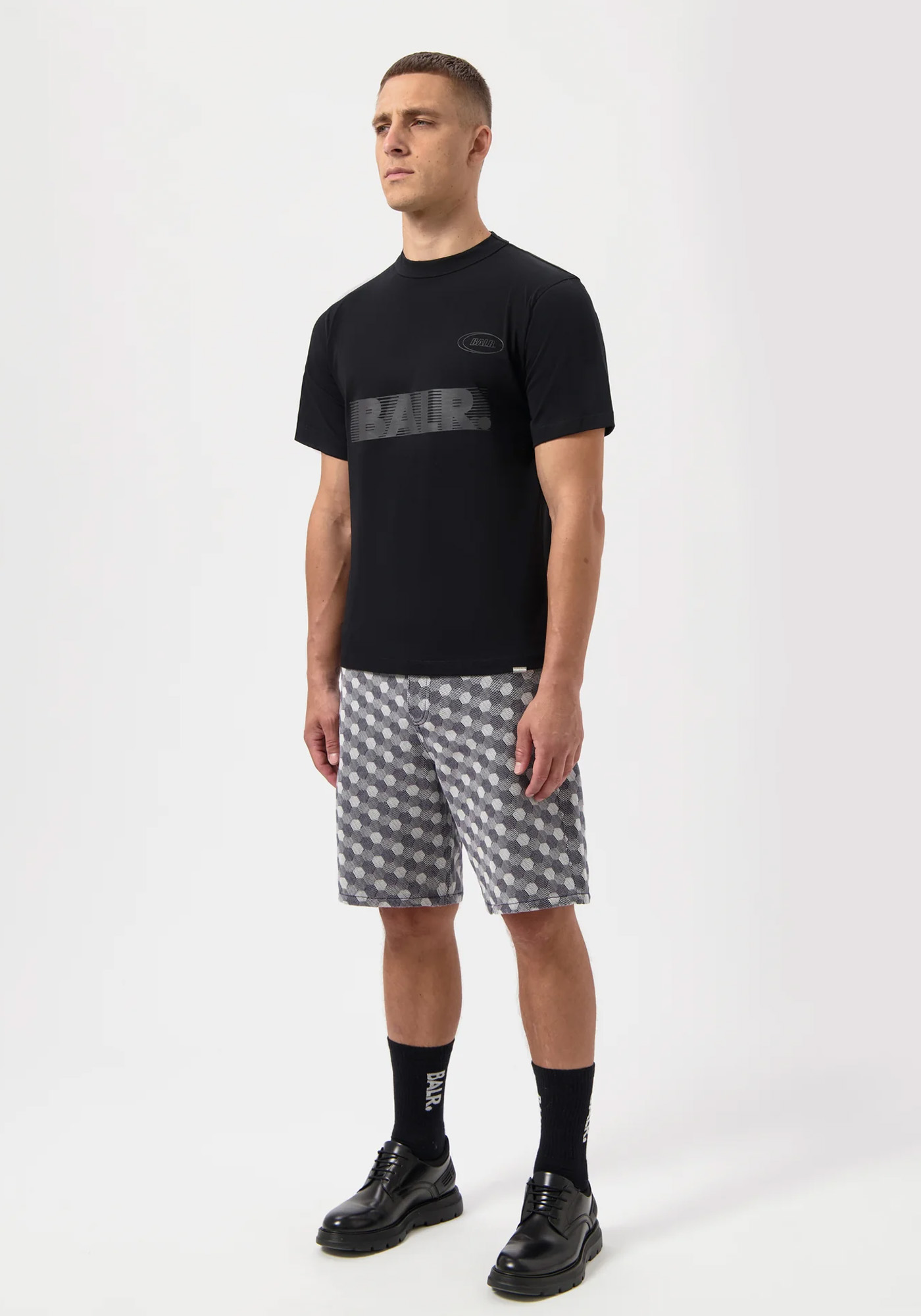 BALR. T Shirt της σειράς Speed - B1112.1301.102 Jet Black φωτογραφία