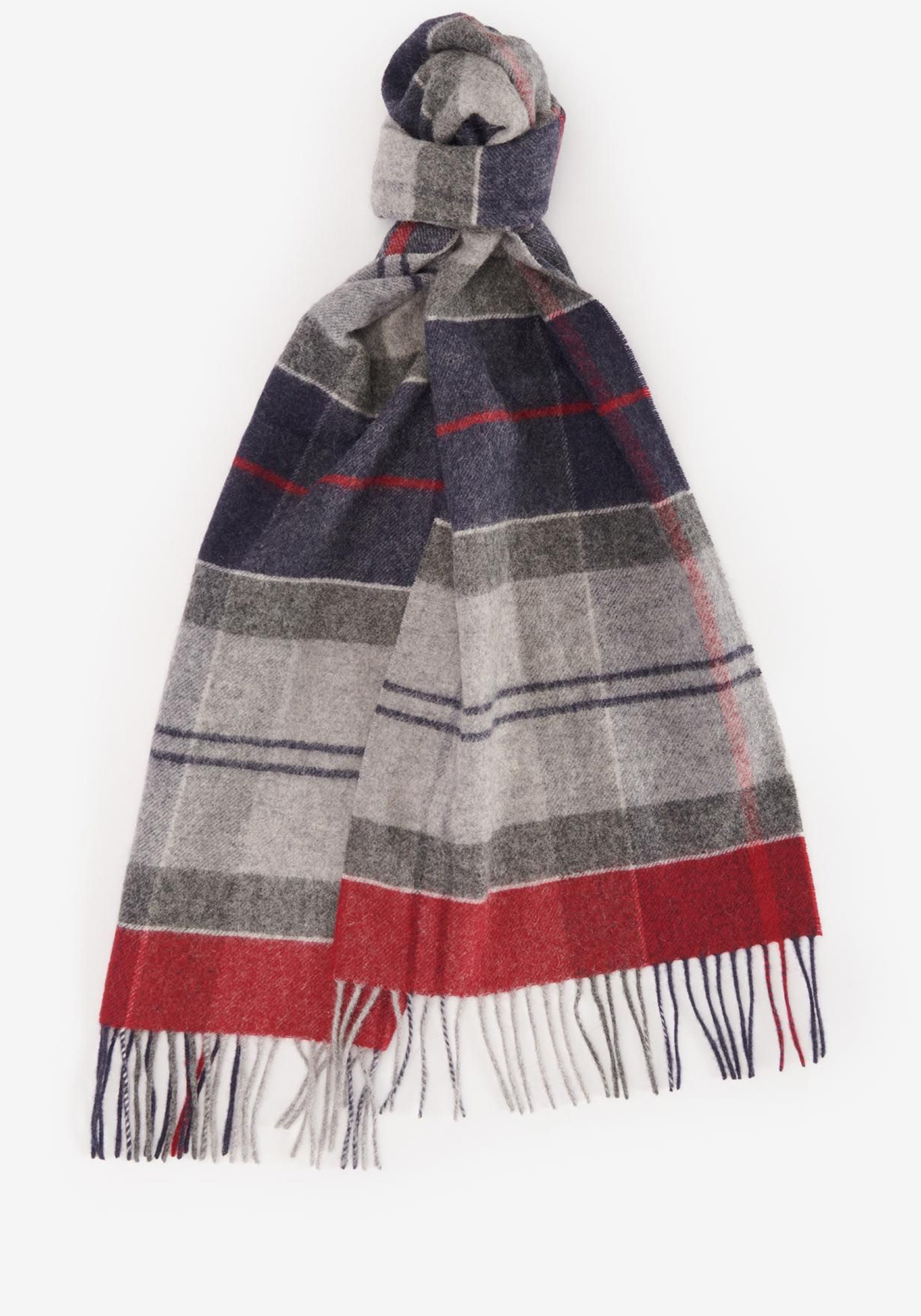 Barbour Barbour Κασκόλ της σειράς Scarf - USC0322TN27 Blue Granite Plaid