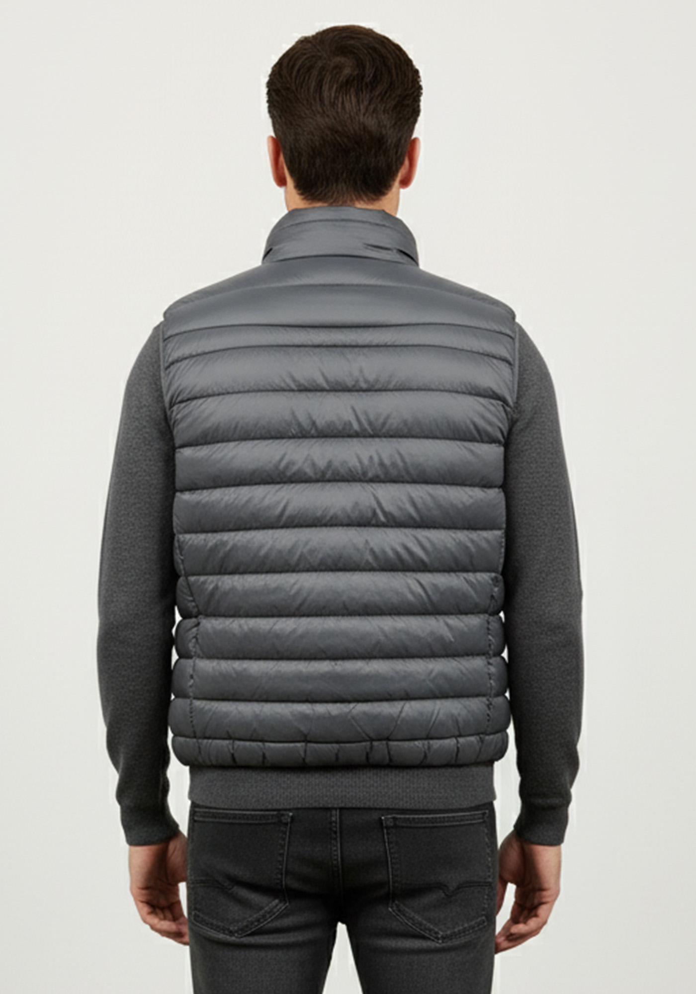 BLEND Αμάνικο Μπουφάν της σειράς BH Bromsey - 20718643 193910 Grey φωτογραφία