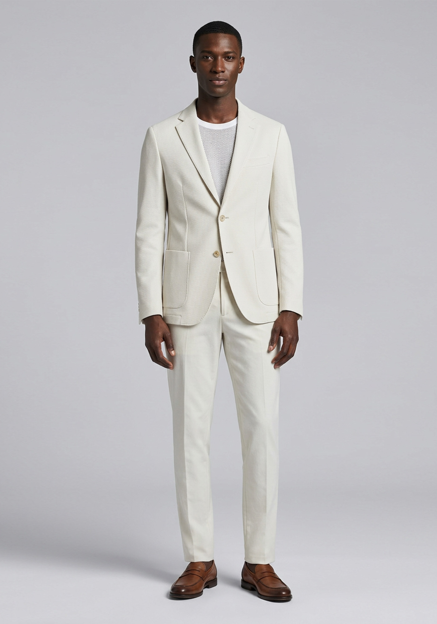 BOSS Jersey Σακάκι C Hanry - 50561927 286 Light Beige