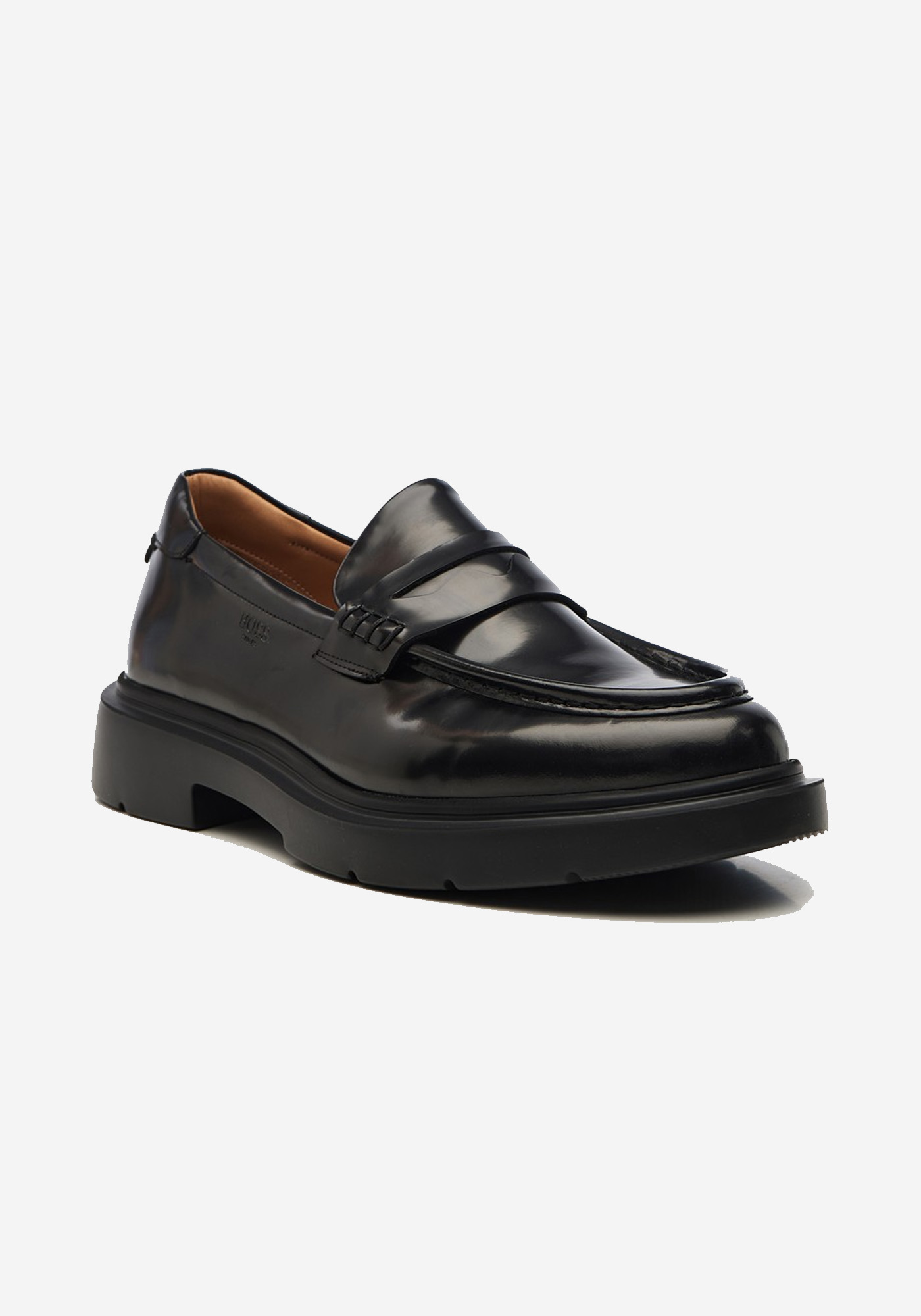BOSS Shoes Loafer Παπούτσια της σειράς FLOR - C7876 Black φωτογραφία