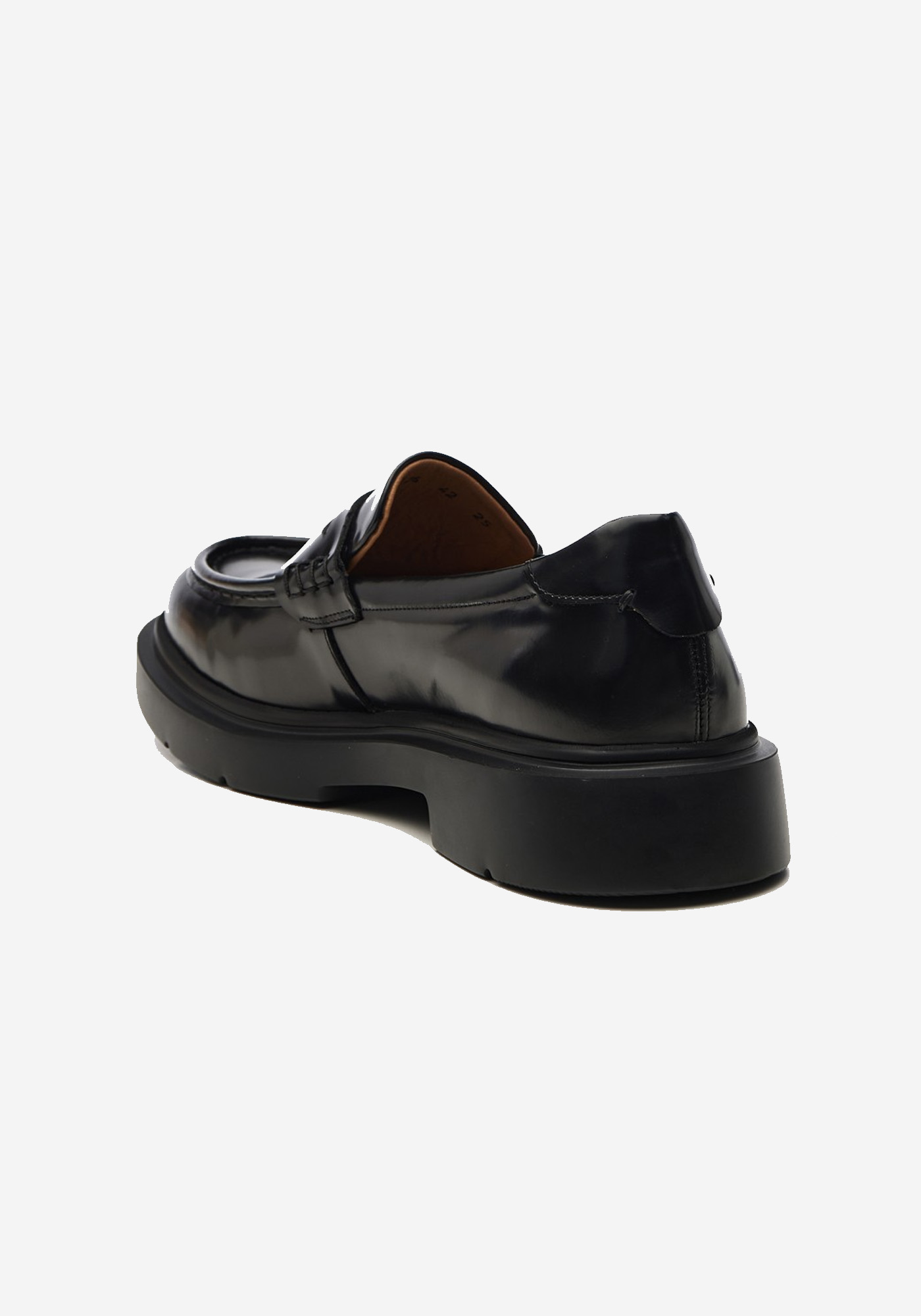 BOSS Shoes Loafer Παπούτσια της σειράς FLOR - C7876 Black φωτογραφία