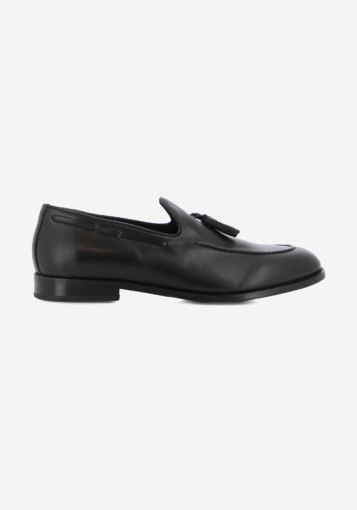 BOSS Shoes Δερμάτινα Loafers της σειράς Del Piero - B7704 Black