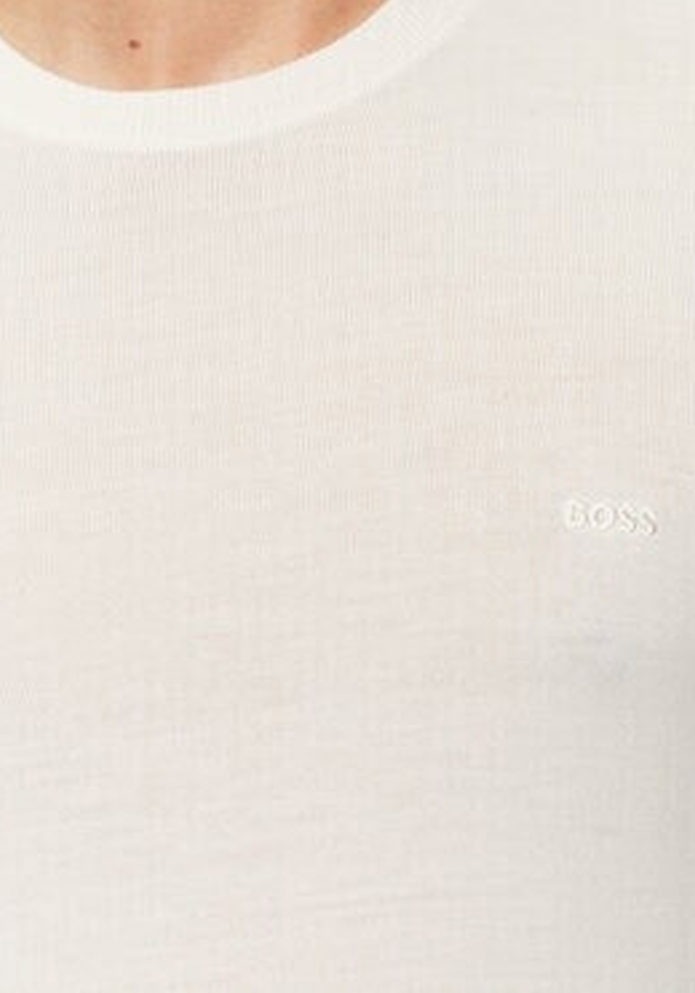 BOSS Sweater της σειράς Botto L - 50476364 131 Open white