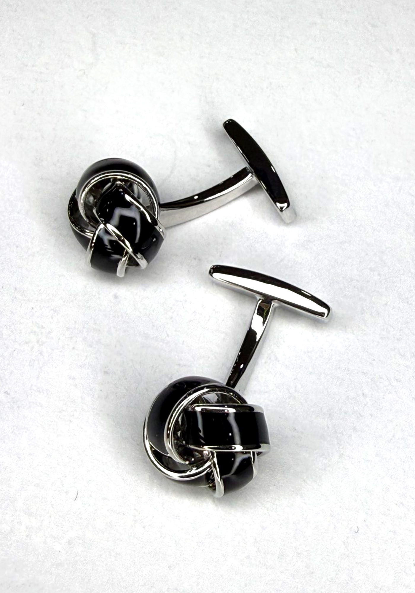 BOSS Μανικετόκουμπα KNOT2 - 50552425 001 Black