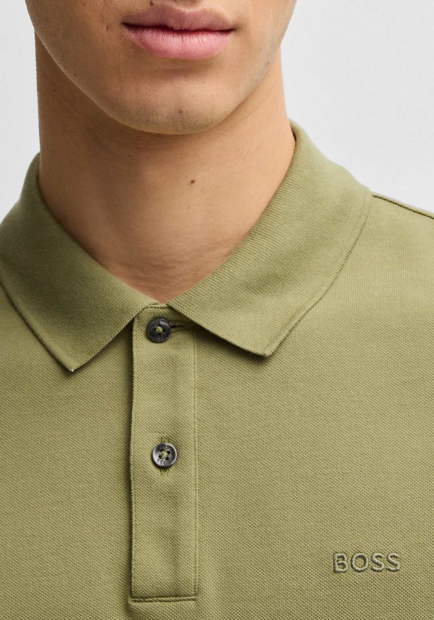 BOSS Κοντομάνικη Polo της σειράς Pallas - 50468362 311 Medium Green