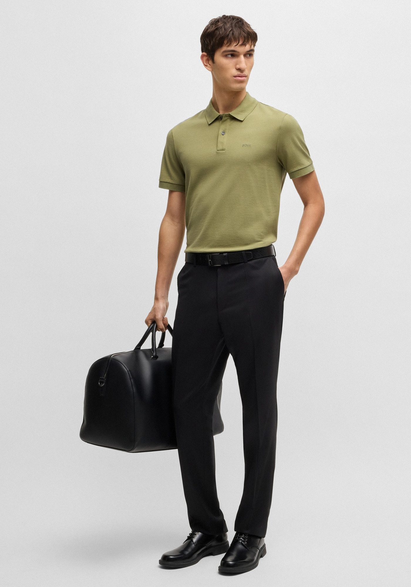 BOSS Κοντομάνικη Polo της σειράς Pallas - 50468362 311 Medium Green