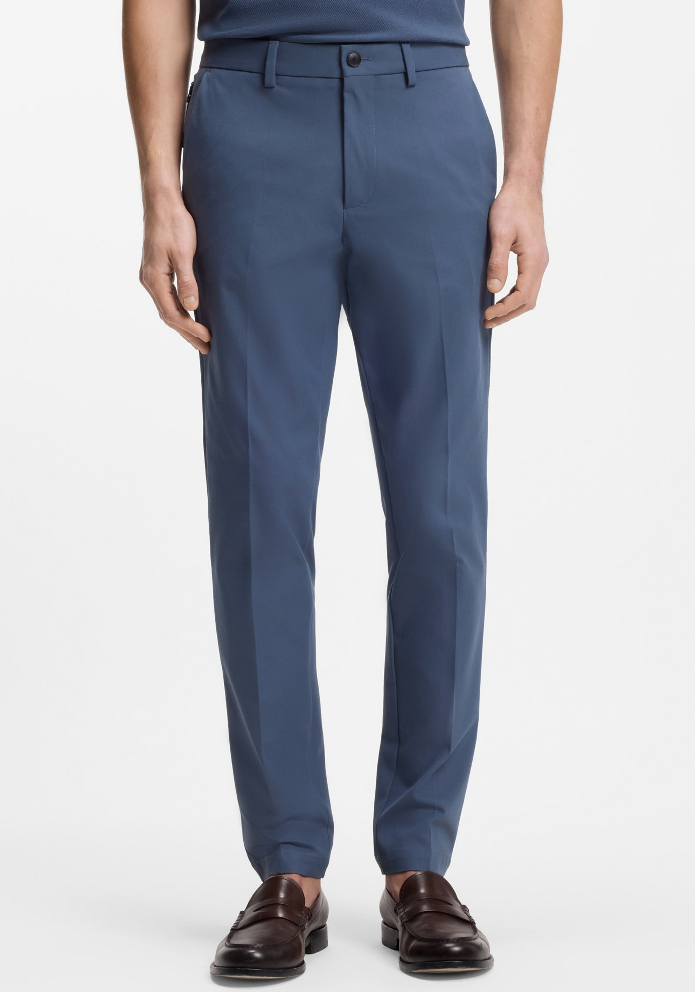 BOSS Υφασμάτινο Παντελόνι της σειράς P Kaiton - 50543945 468 Open Blue