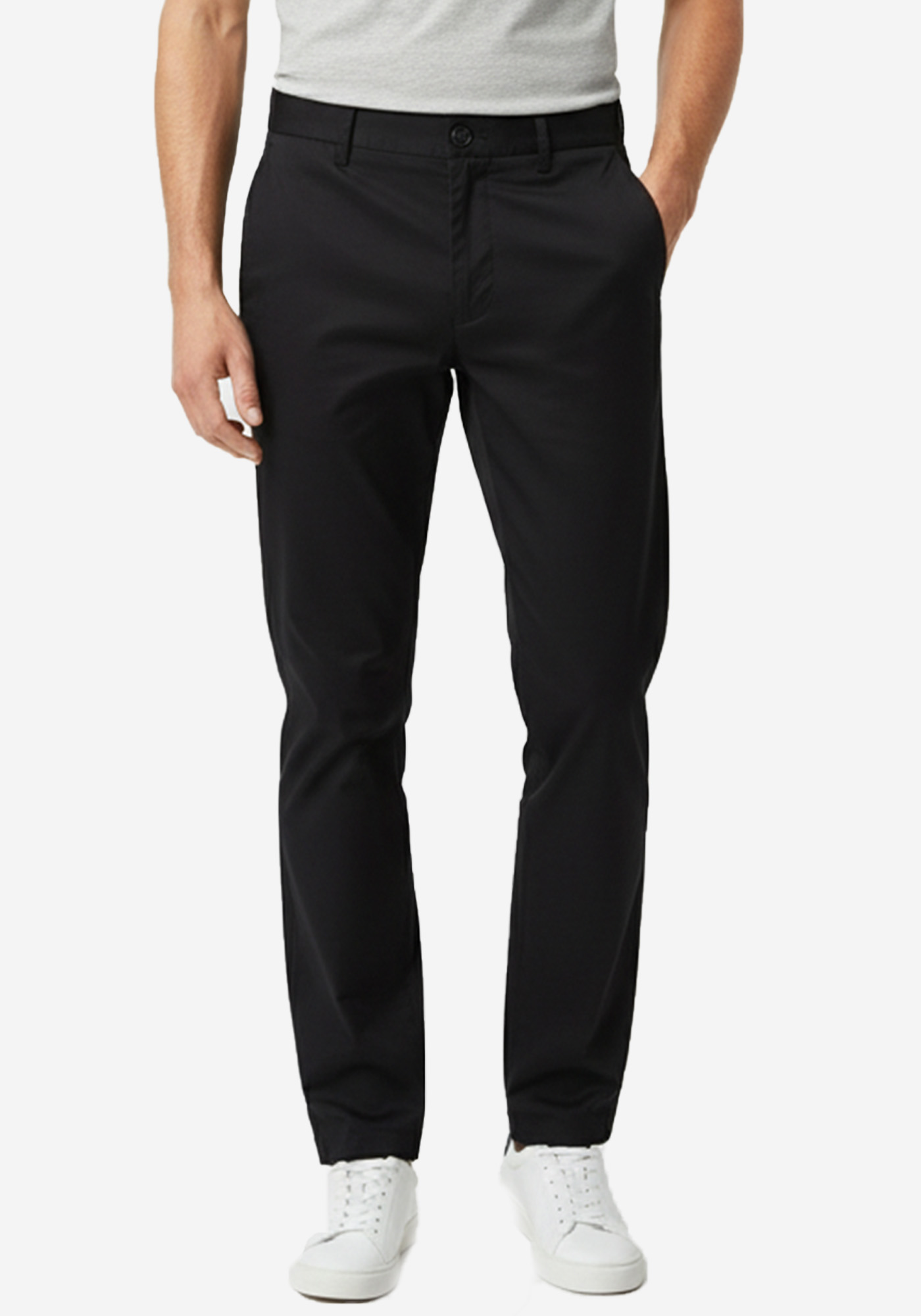 BOSS Υφασμάτινο Παντελόνι της σειράς P Kaiton - 50546925 001 Black