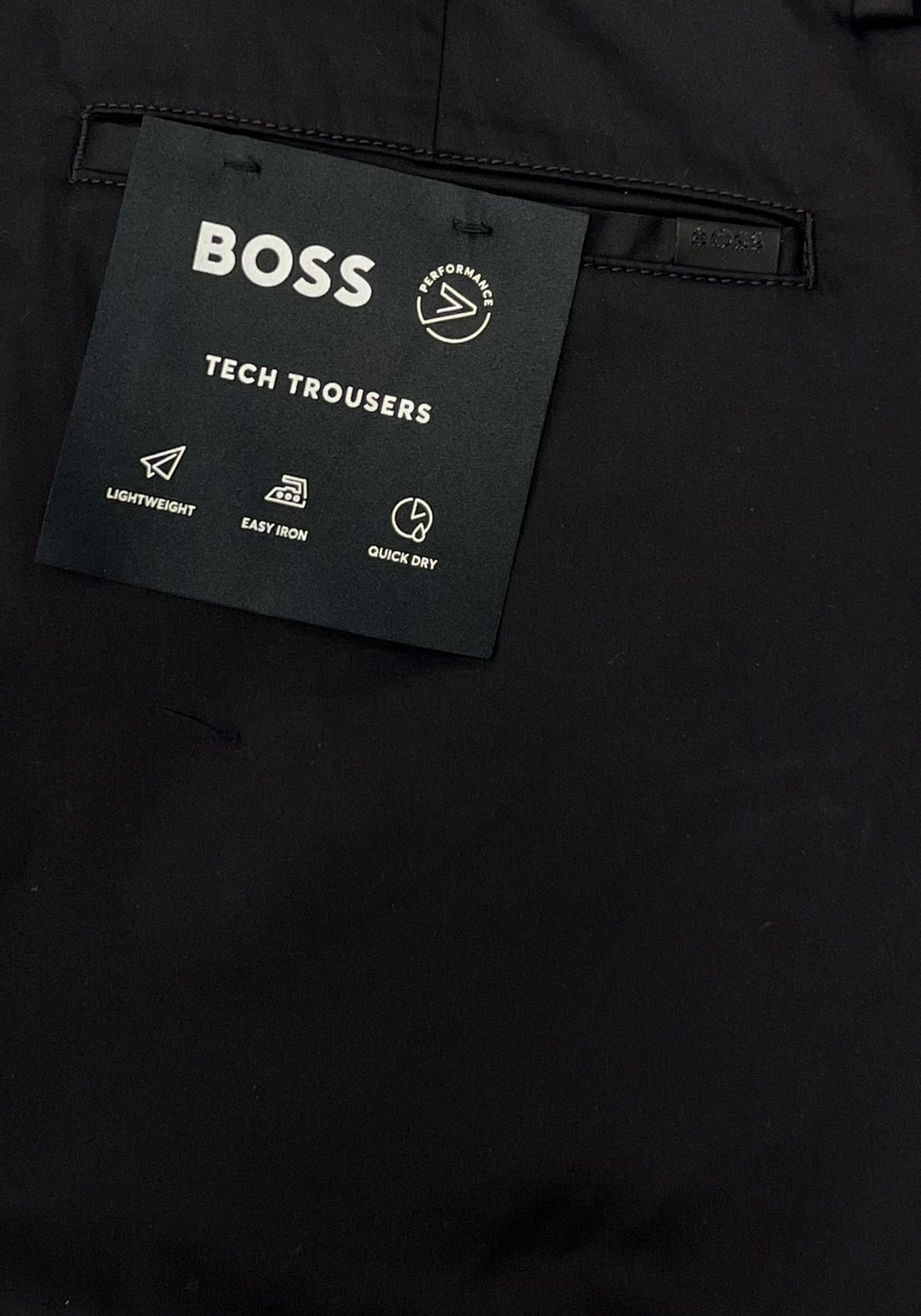 BOSS Υφασμάτινο Παντελόνι της σειράς P Kaiton - 50546925 001 Black