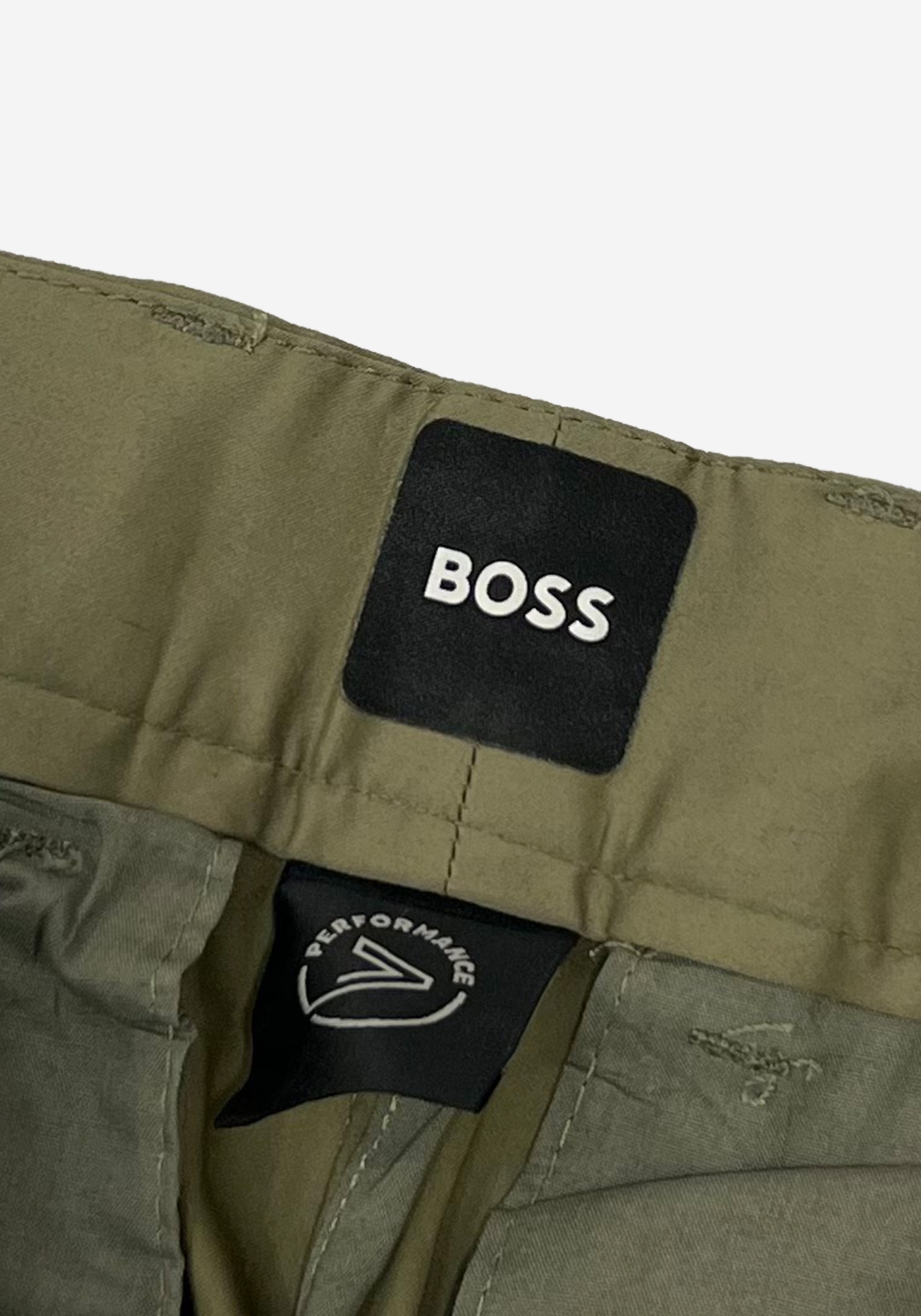 BOSS Υφασμάτινο Παντελόνι της σειράς P Kaiton - 50546925 314 Medium Green φωτογραφία