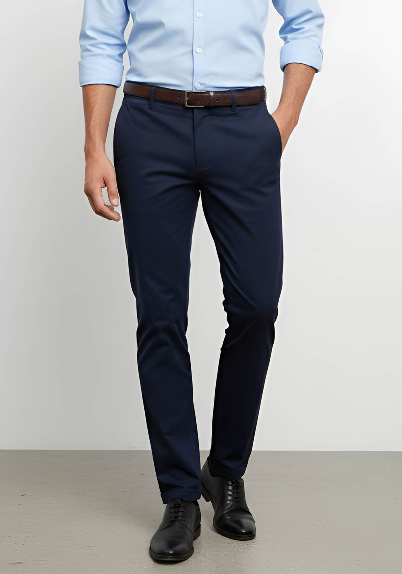 BOSS Υφασμάτινο Παντελόνι της σειράς P Kaiton - 50546925 404 Dark Blue