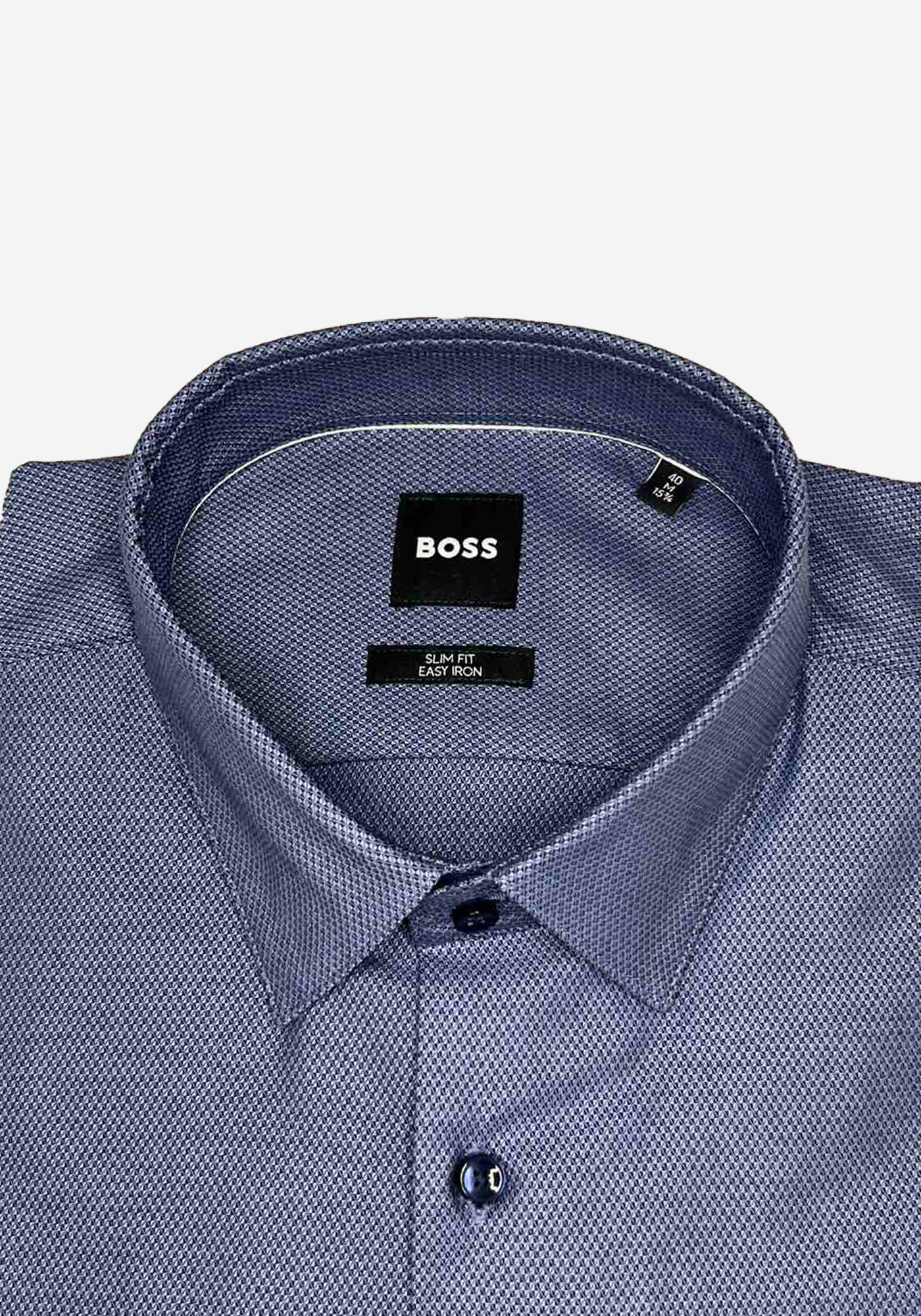 BOSS Πουκάμισο HANK - 50490934 468 Open Blue