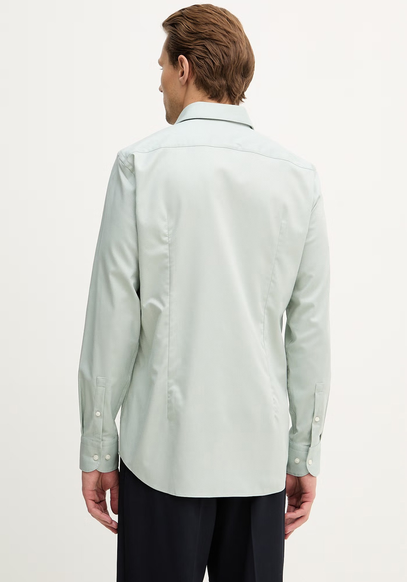 BOSS Πουκάμισο HANK - 50490934 373 Open Green