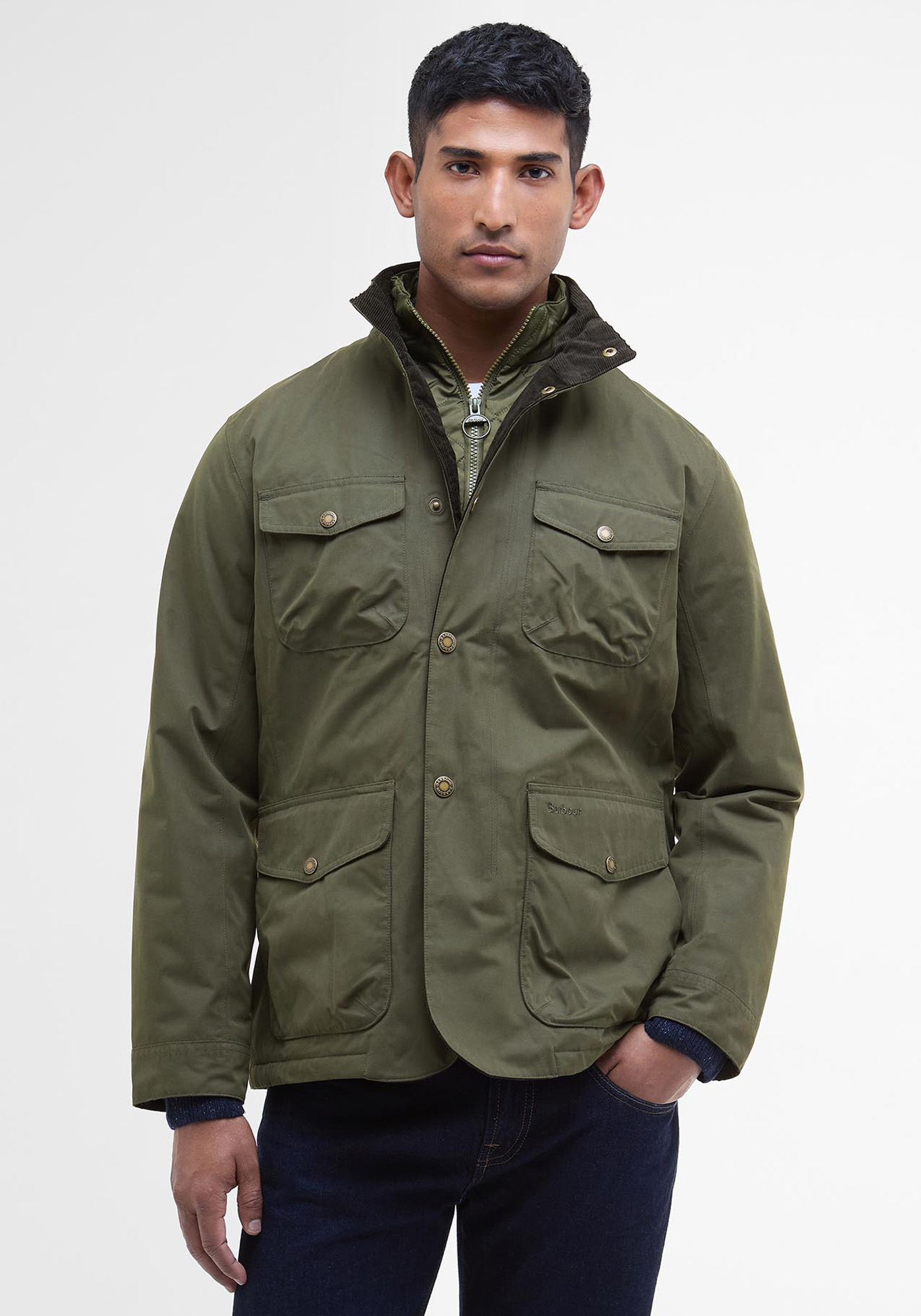 Barbour Barbour Jacket της σειράς Ogston - MWB1086 BROL91 Olive