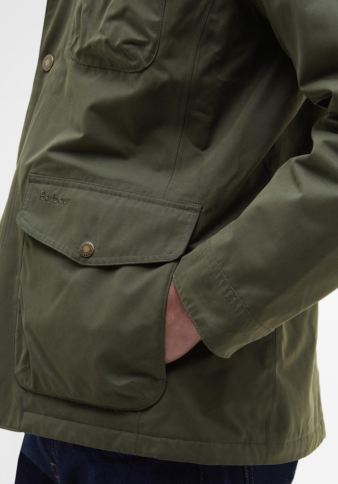 Barbour Jacket της σειράς Ogston - MWB1086 BROL91 Olive φωτογραφία