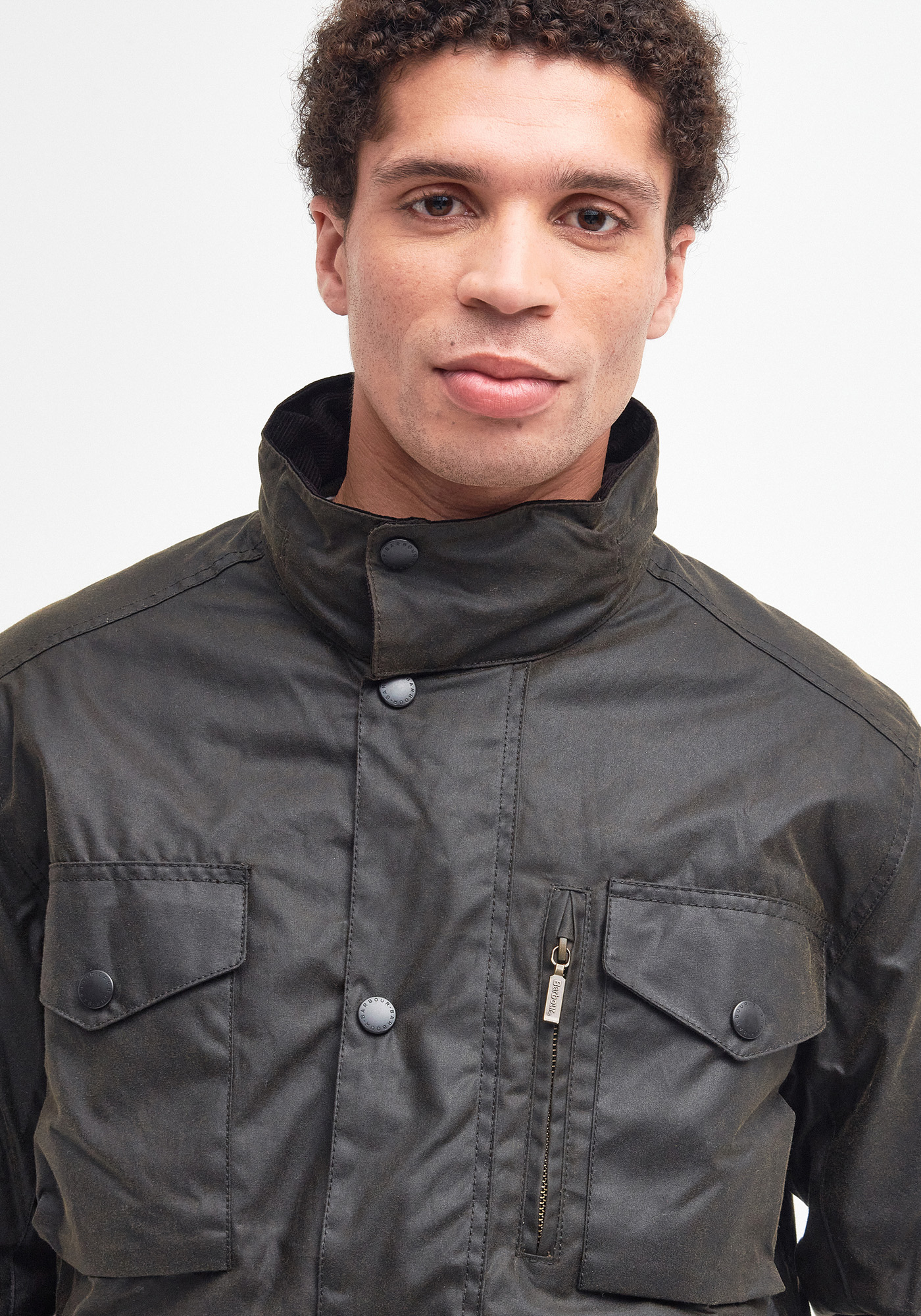 Barbour Καπαρντίνα της σειράς Sapper - MWX0020 BROL71 Olive φωτογραφία