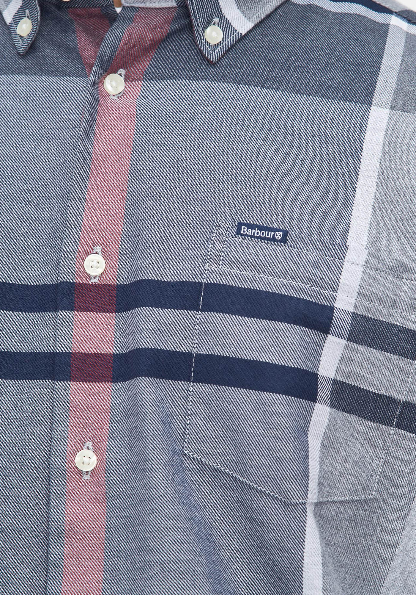 Barbour Πουκάμισο της σειράς Dunoon - MSH4980 BRTN21 Blue Granite φωτογραφία