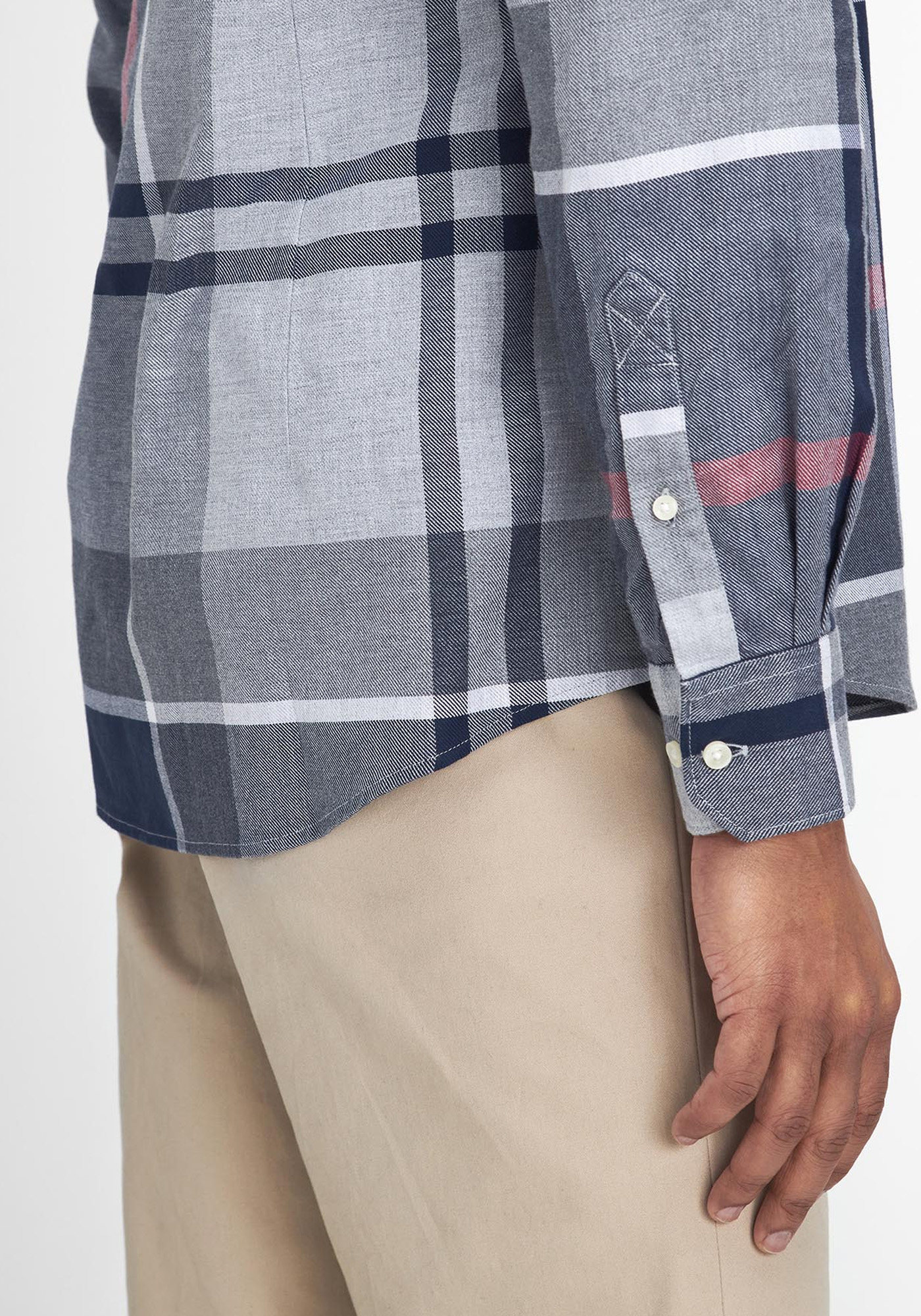 Barbour Πουκάμισο της σειράς Dunoon - MSH4980 BRTN21 Blue Granite φωτογραφία