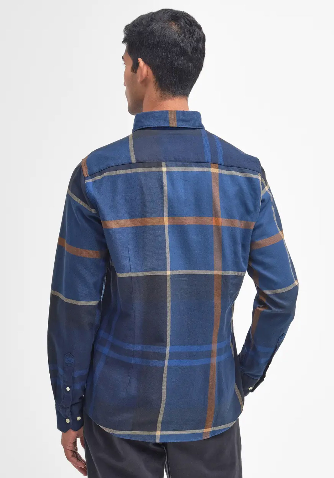 Barbour Πουκάμισο της σειράς Dunoon - MSH4980 BRTN54 Midnight Tartan