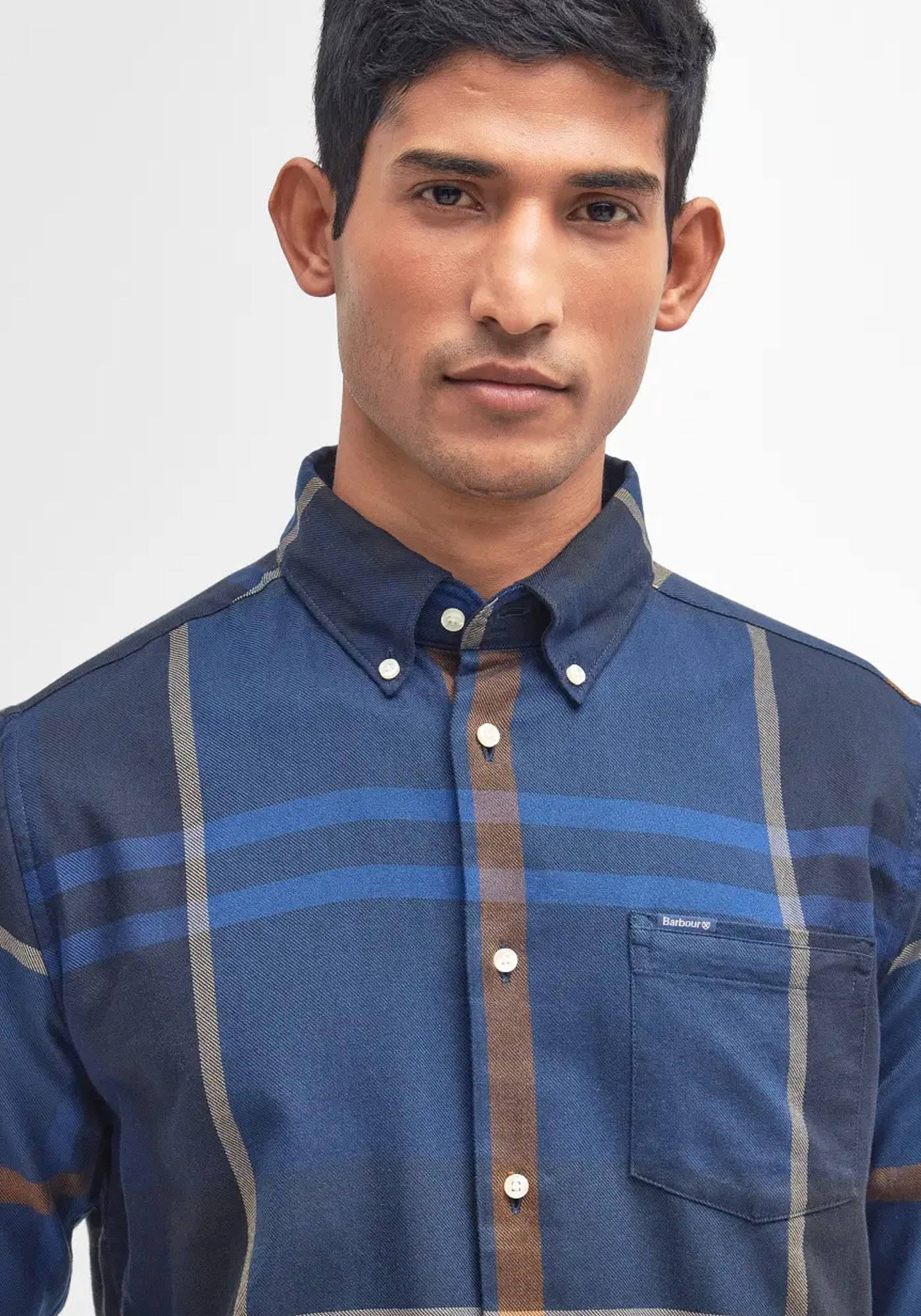 Barbour Πουκάμισο της σειράς Dunoon - MSH4980 BRTN54 Midnight Tartan