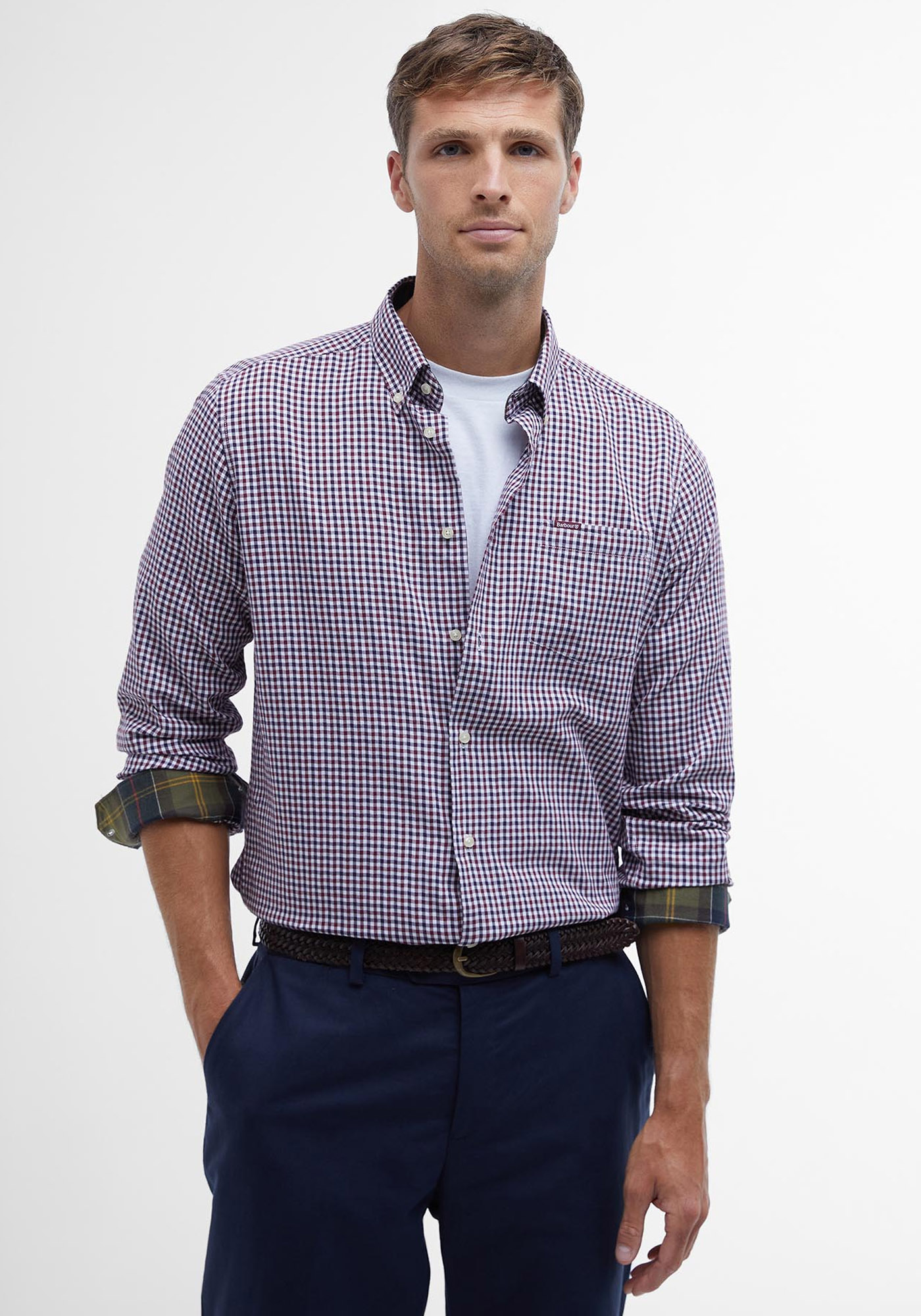 Barbour Barbour Πουκάμισο της σειράς Padshaw - MSH5027 BRRE33 Rich Red